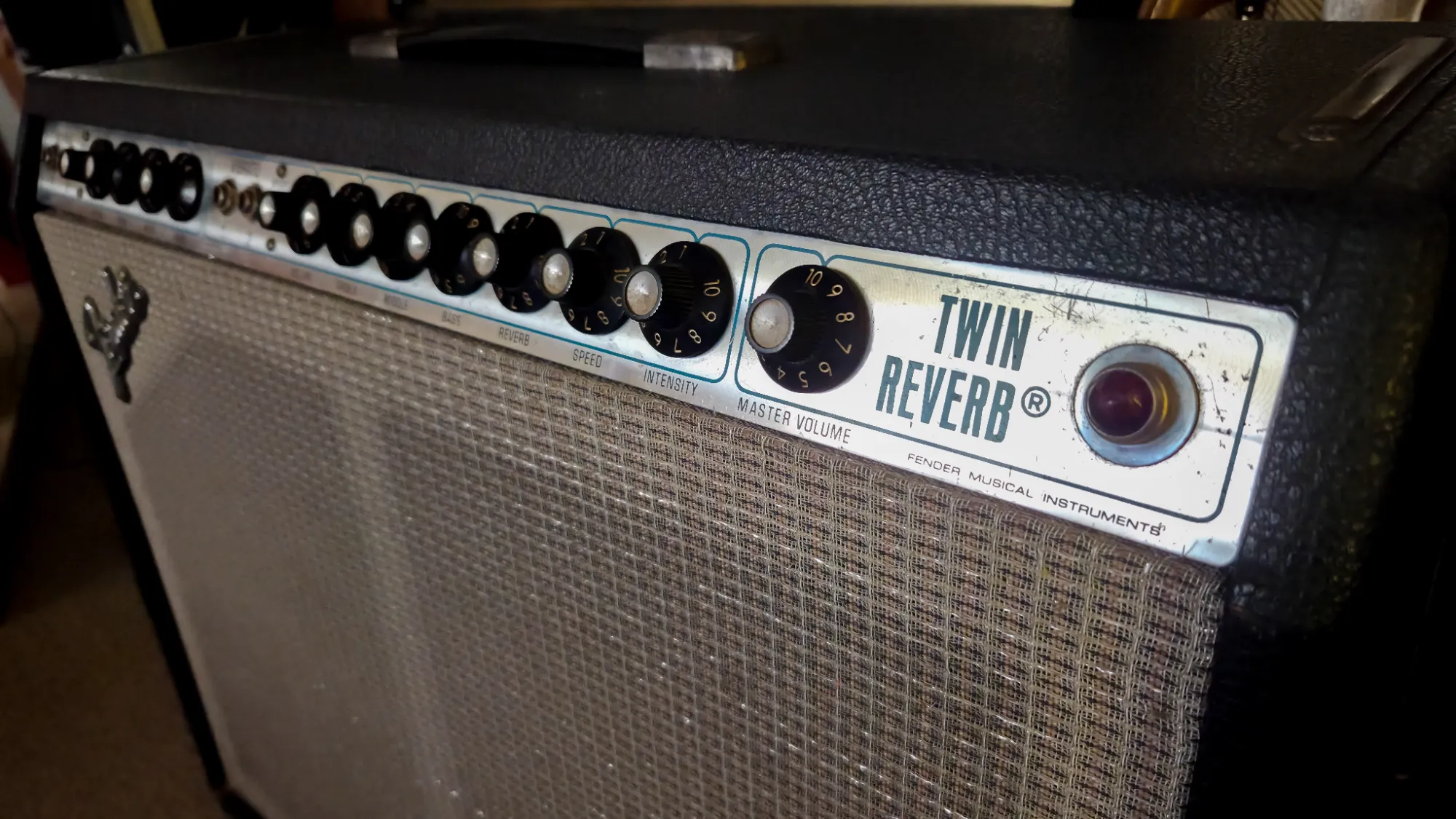 Fender Twin Reverb 1978 Silverface - Vista 3