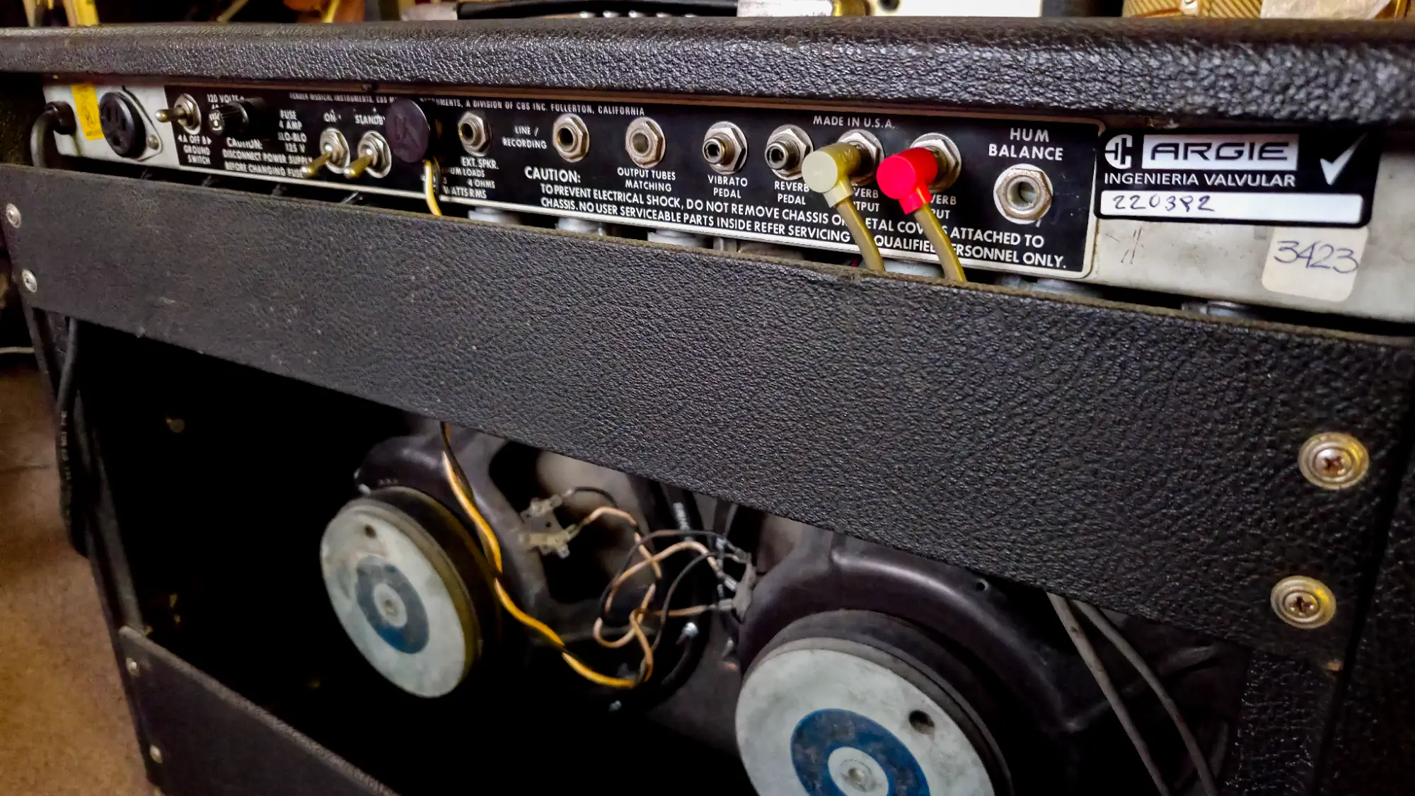 Fender Twin Reverb 1978 Silverface - Vista 7