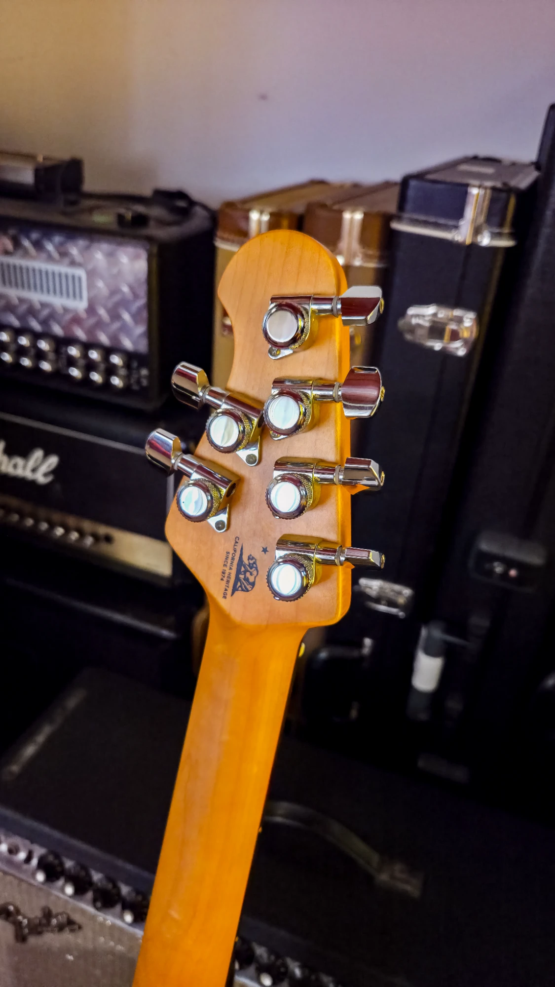 Musicman Stingray Black 2016 - Vista 10