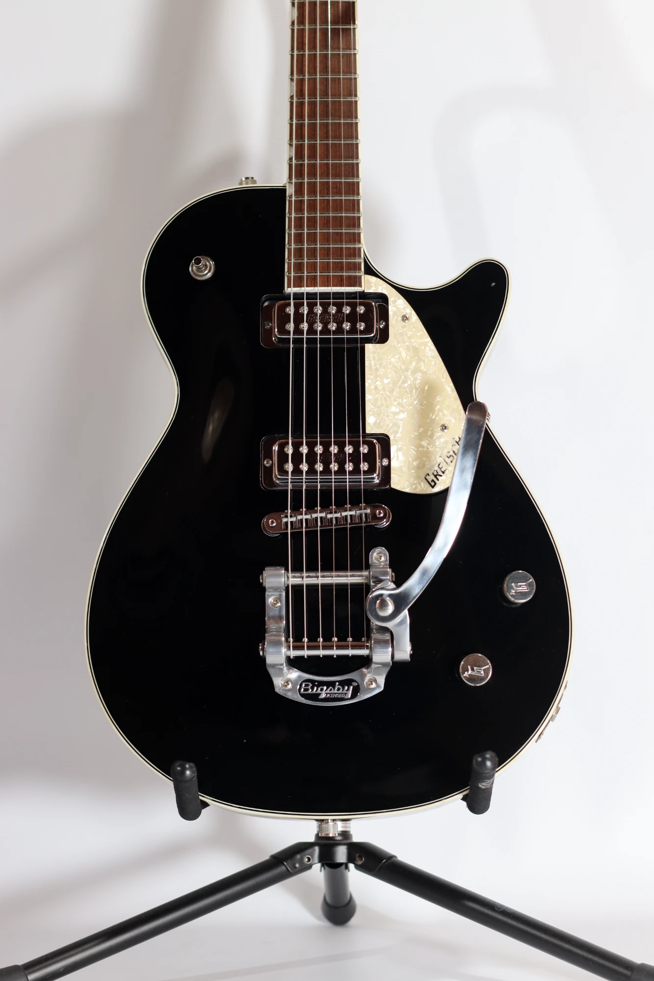 Gretsch G5235T Jet Pro 2008 "BLACK" |Bigsby B50 (125 Anniversary) - Vista 2