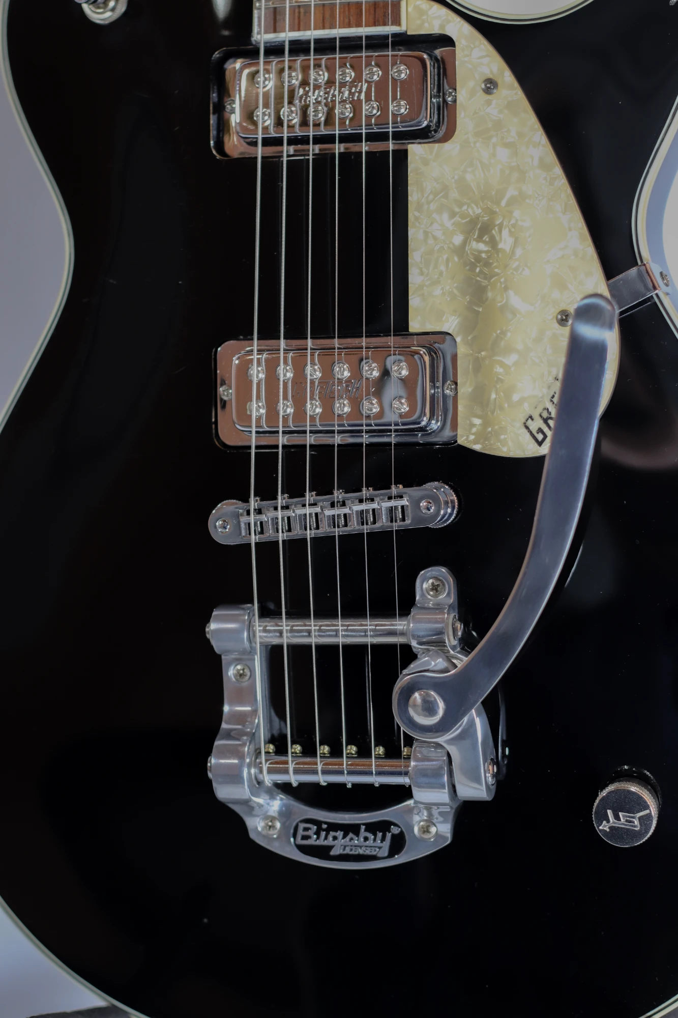 Gretsch G5235T Jet Pro 2008 "BLACK" |Bigsby B50 (125 Anniversary) - Vista 3