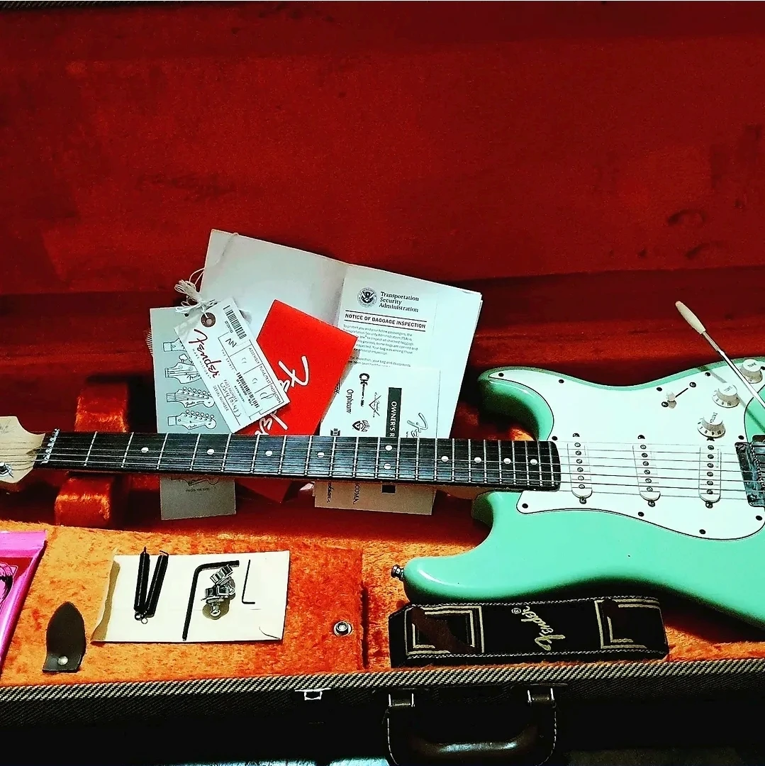 Fender Stratocaster Surf Green Signature Jeff Beck
