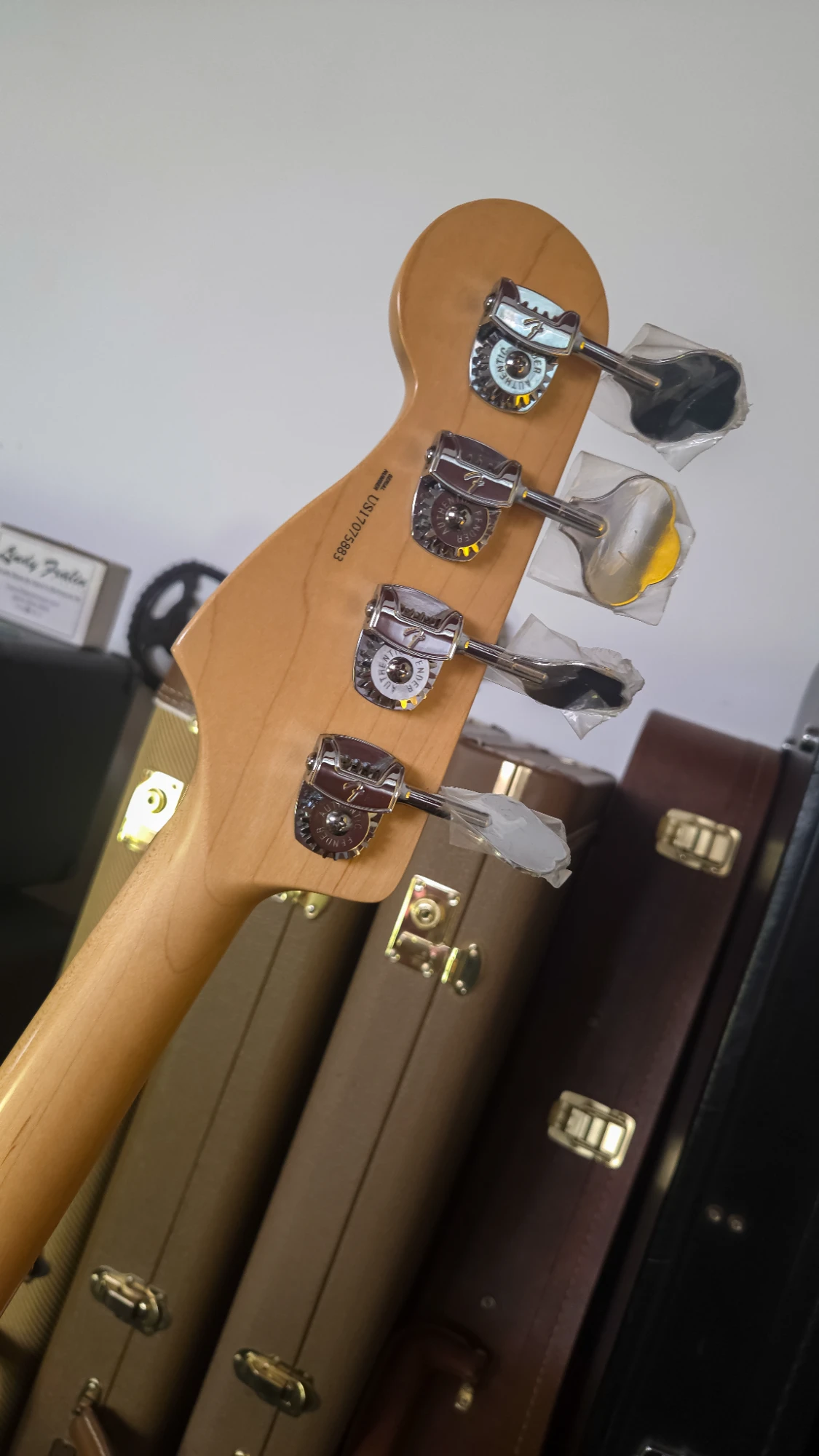 Fender American Pro Jazz Bass Maple 2017 - Vista 8