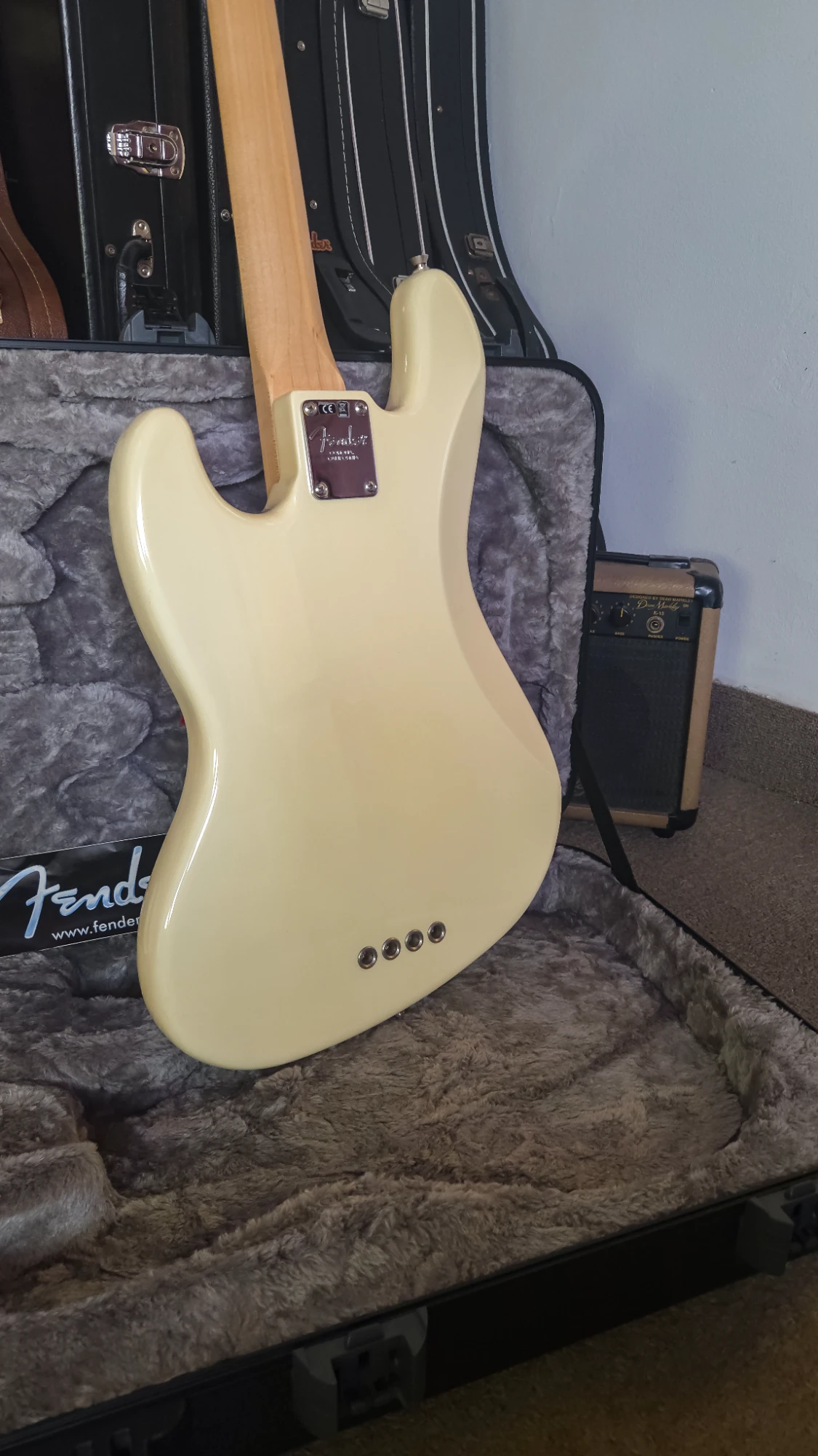 Fender American Pro Jazz Bass Maple 2017 - Vista 7