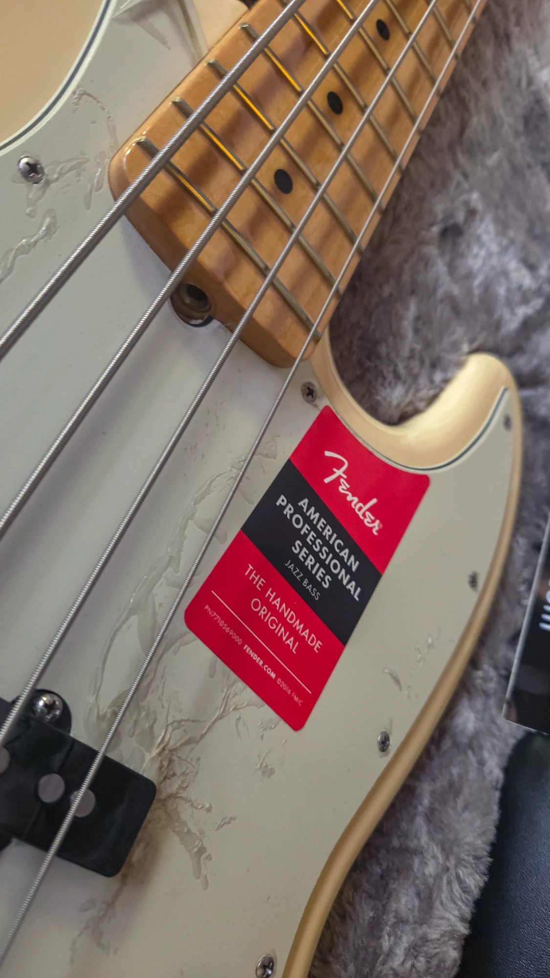 Fender American Pro Jazz Bass Maple 2017 - Vista 5