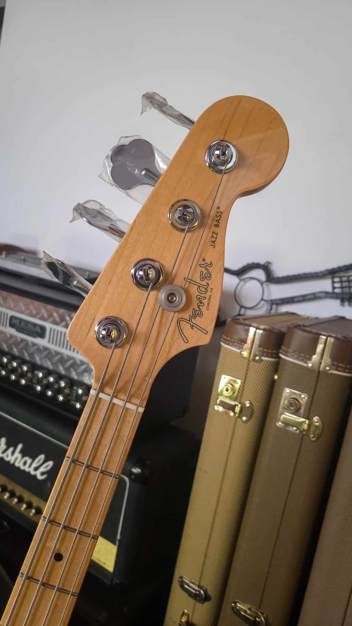 Fender American Pro Jazz Bass Maple 2017 - Vista 4