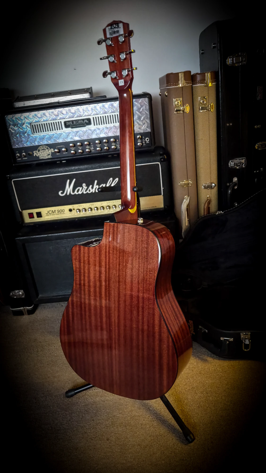 Fender CD-60CE Natural Dreadnought - Vista 8