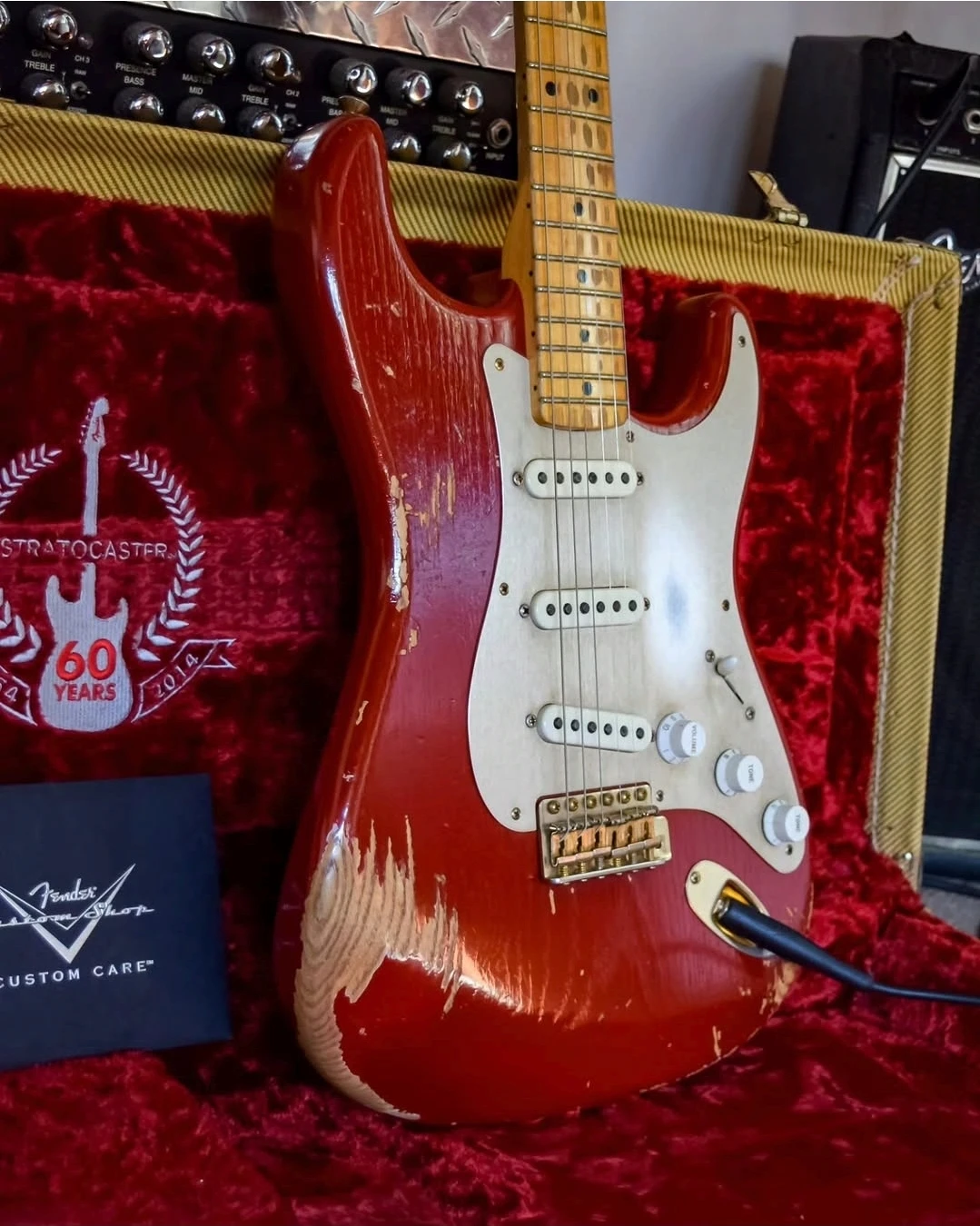 Fender Stratocaster 54 Custom Shop  60 Anniversary  Maple Fingerboard