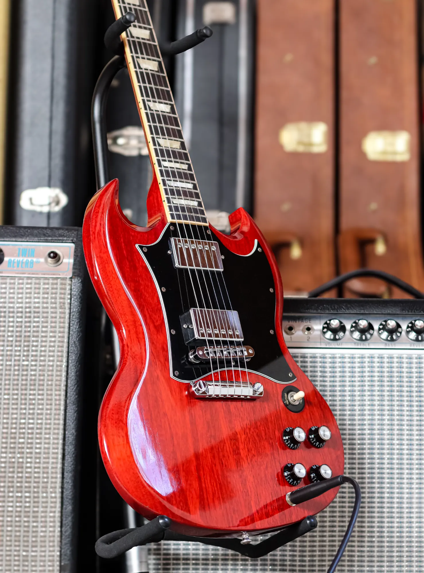 Gibson SG Standard Heritage Cherry - Vista 4