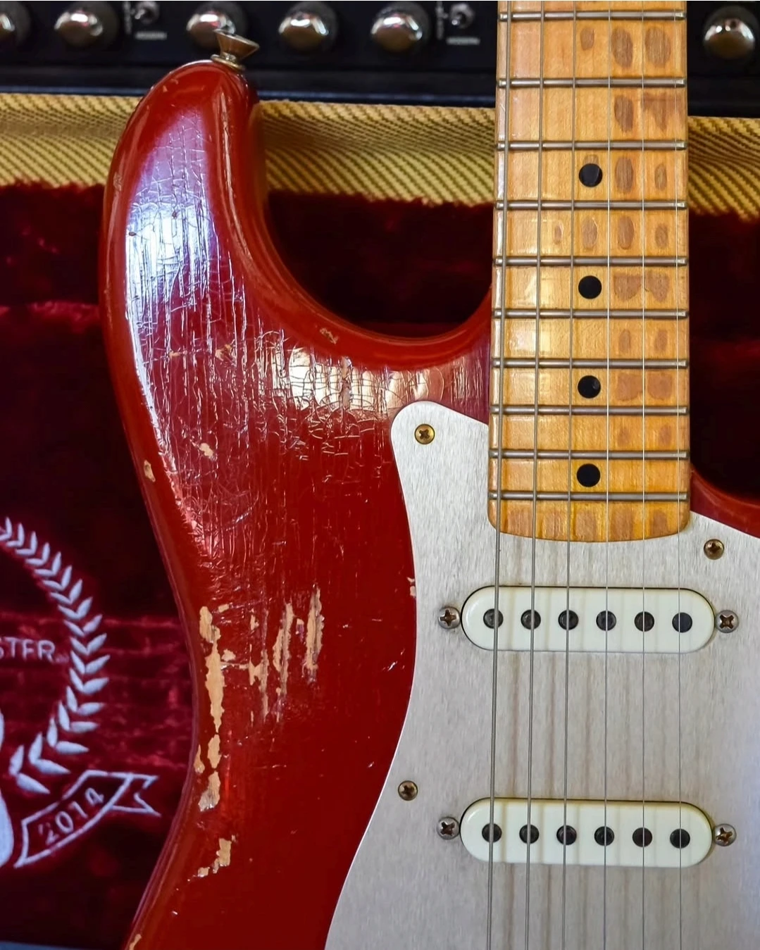 Fender Stratocaster 54 Custom Shop  60 Anniversary  Maple Fingerboard - Vista 3