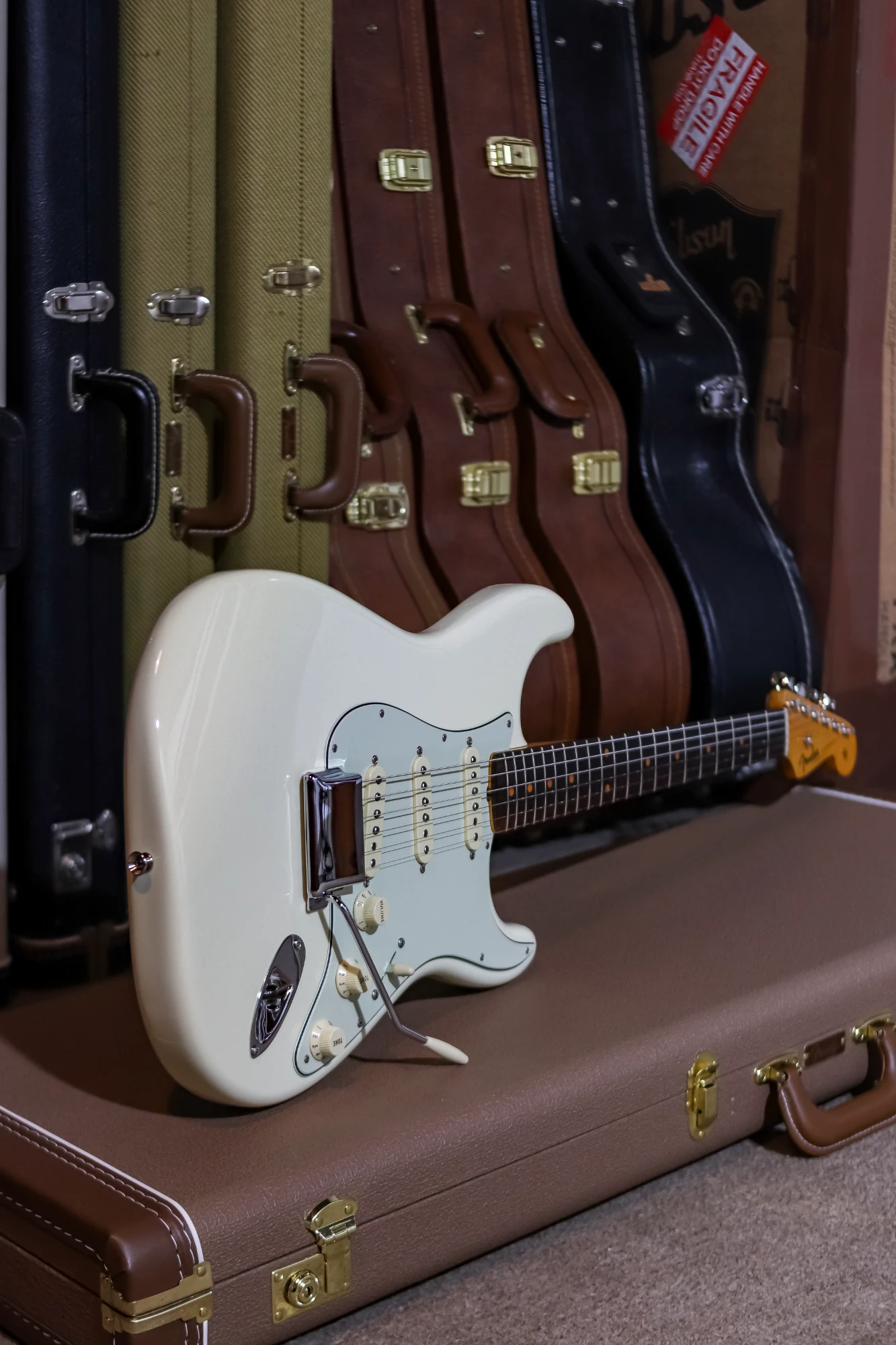 Fender Stratocaster American Vintage  II Olympic White - Vista 17