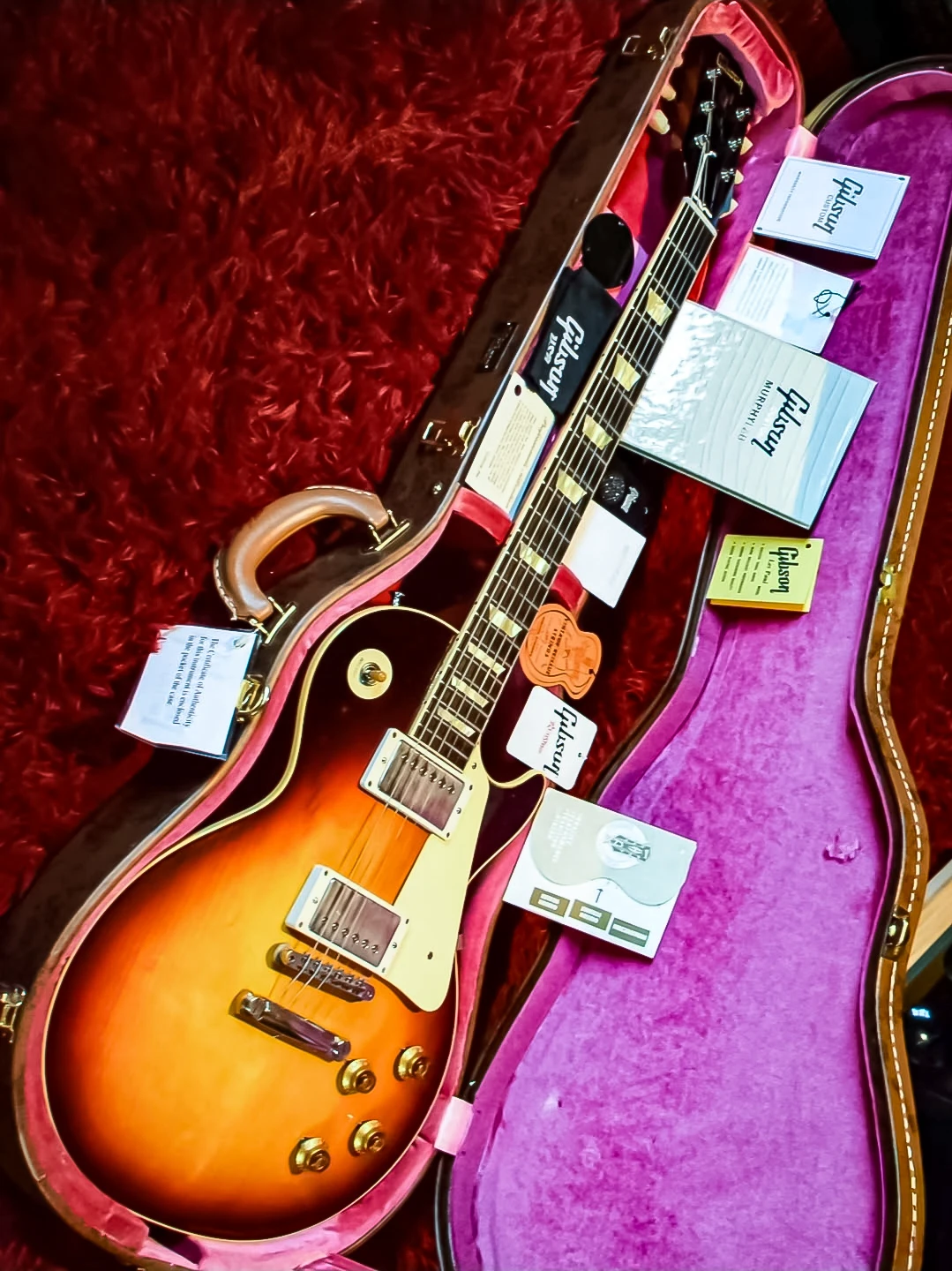 Gibson Les Paul  R8 Murphy Lab Ultra Light Aging  Bourbon Burst