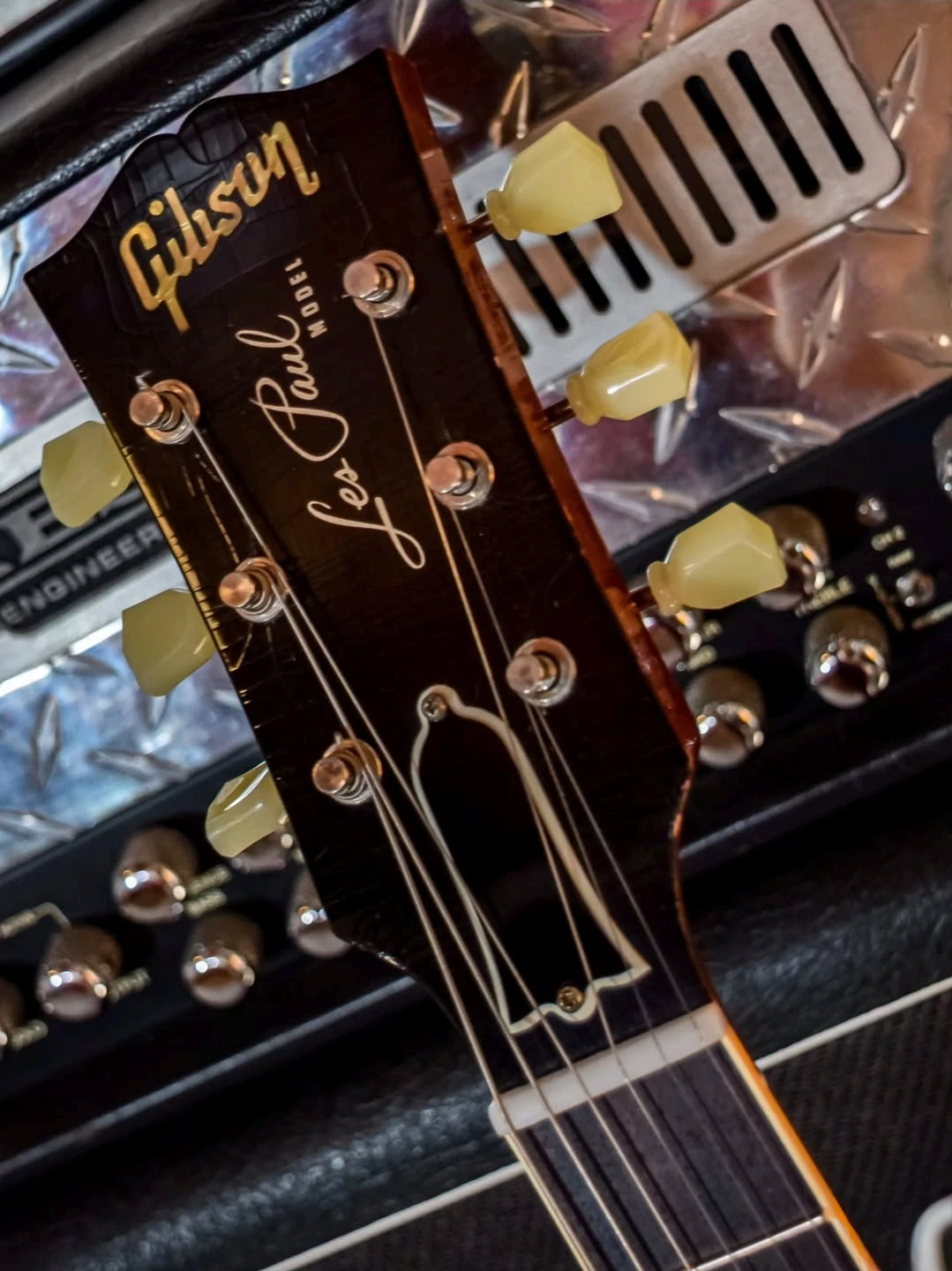 Gibson Les Paul  R8 Murphy Lab Ultra Light Aging  Bourbon Burst - Vista 9