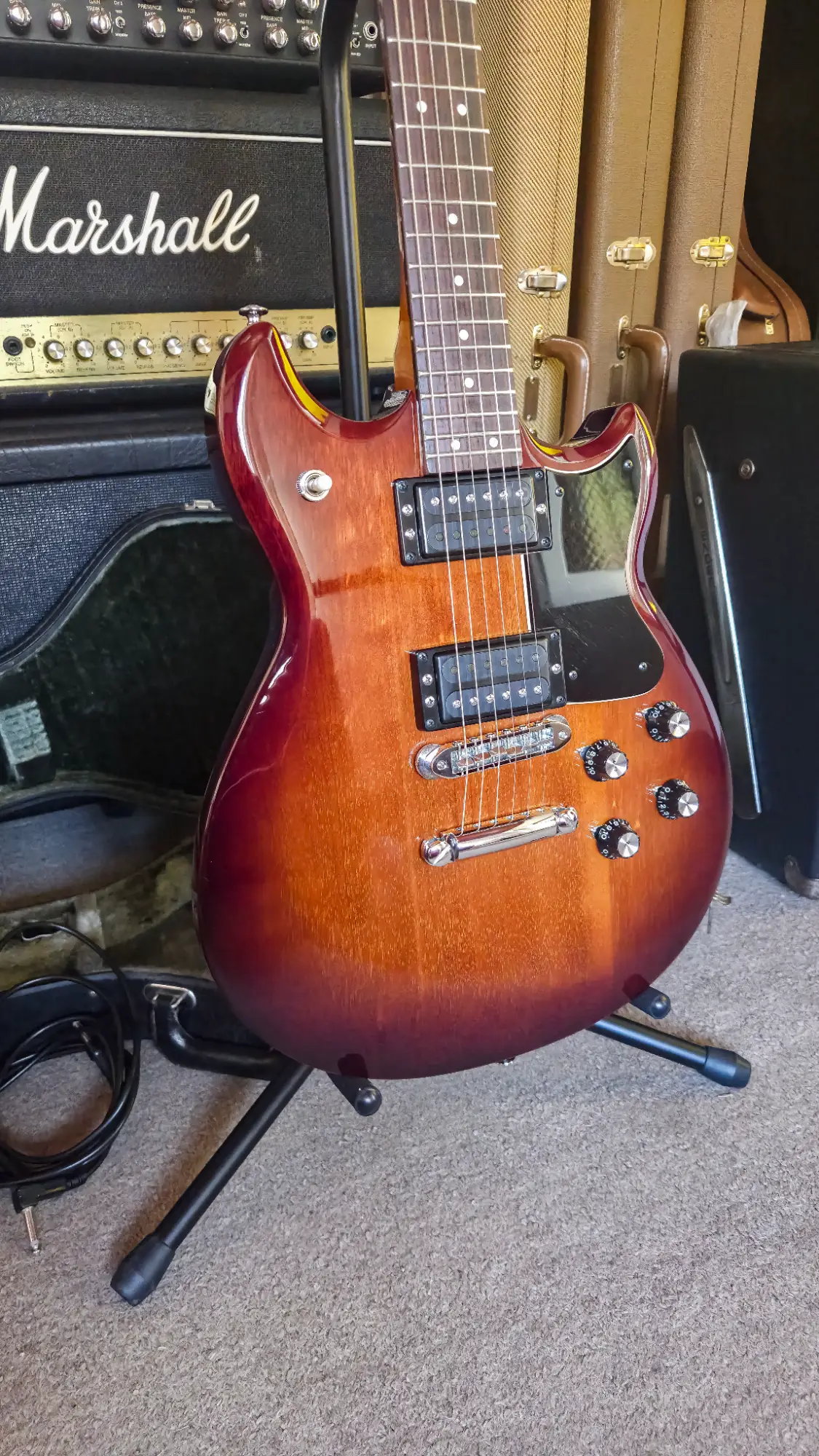 Yamaha Super Flighter 500 Brown Sunburst  1978 - Vista 5