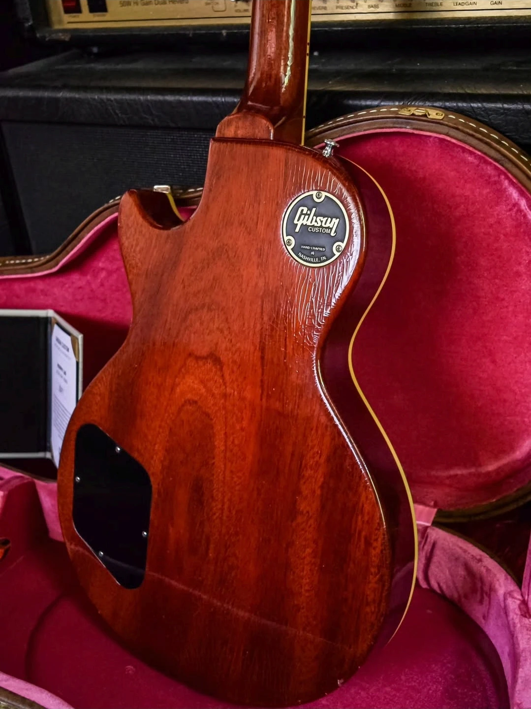 Gibson Les Paul  R8 Murphy Lab Ultra Light Aging  Bourbon Burst - Vista 10