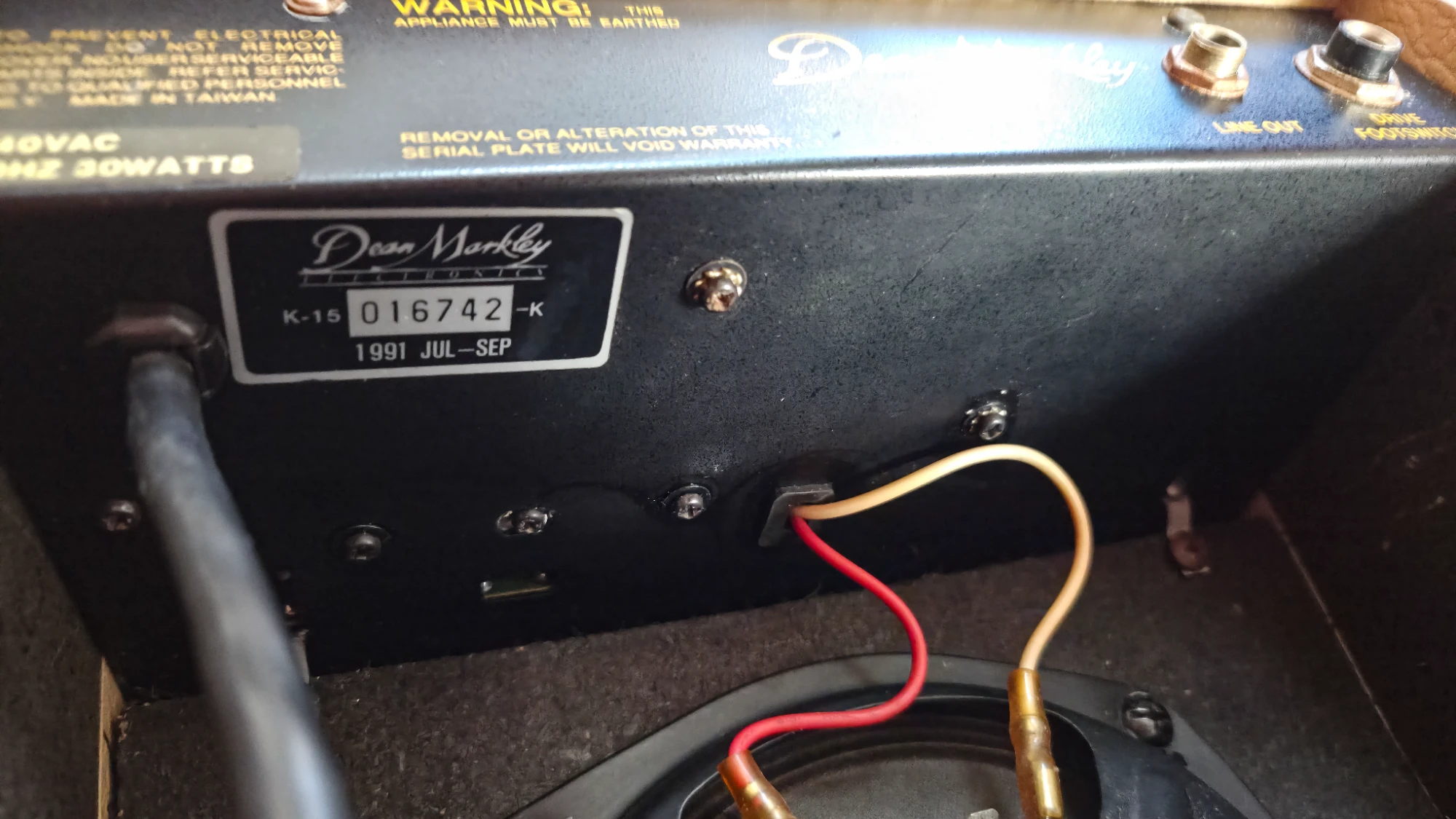 Dean Markley K-15 original 1991 - Vista 5