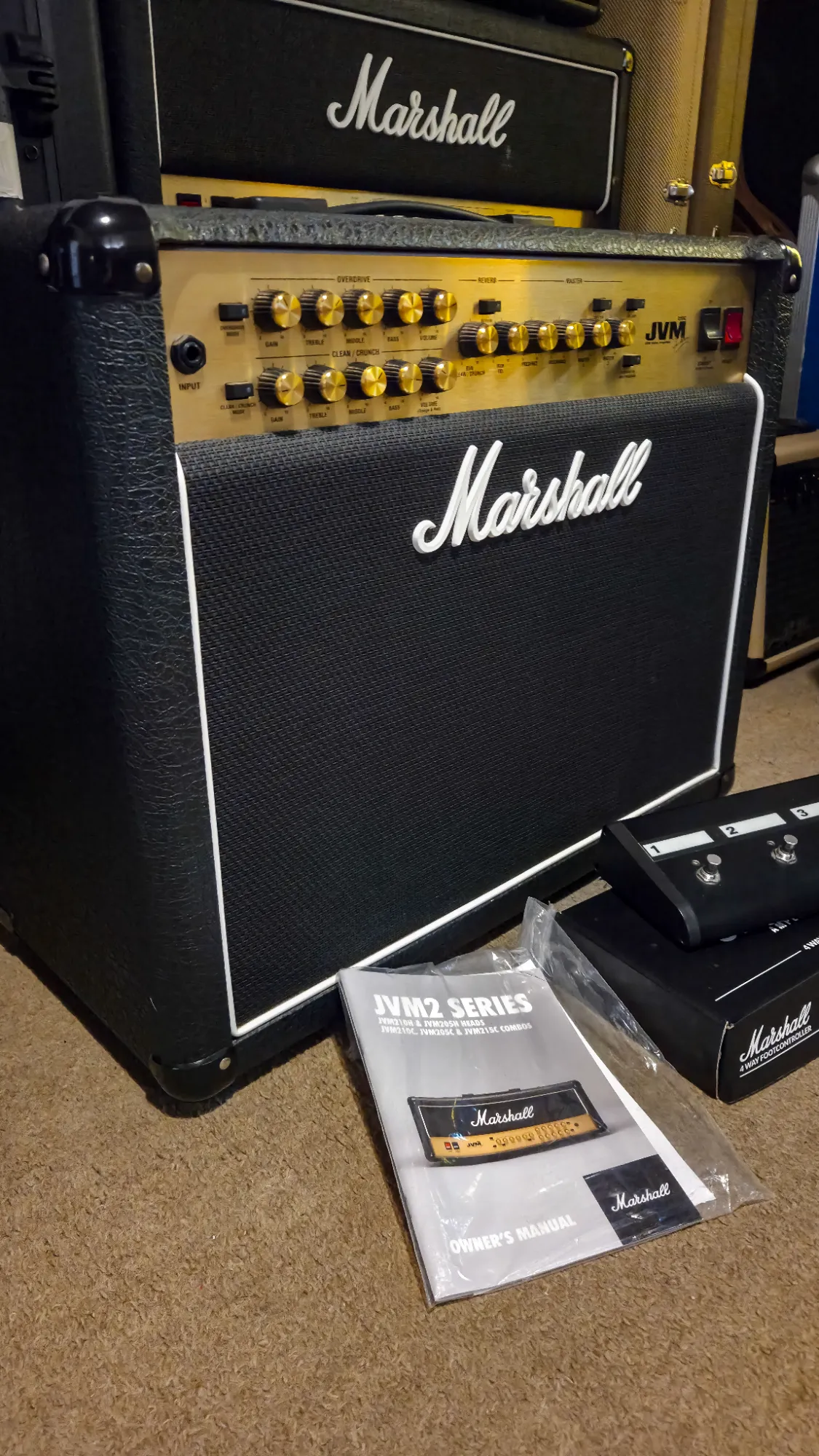 Marshall JVM - 215 C UK. - Vista 2