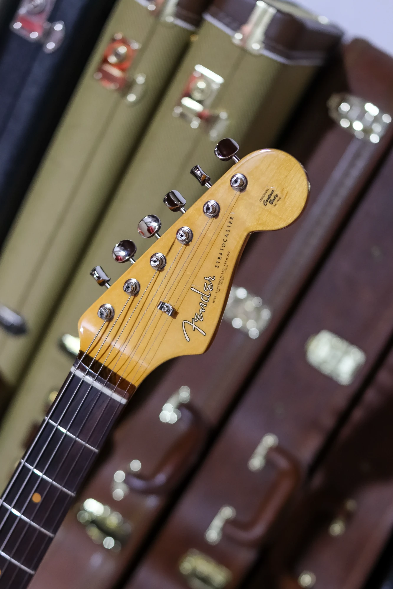 Fender Stratocaster American Vintage  II Olympic White - Vista 8