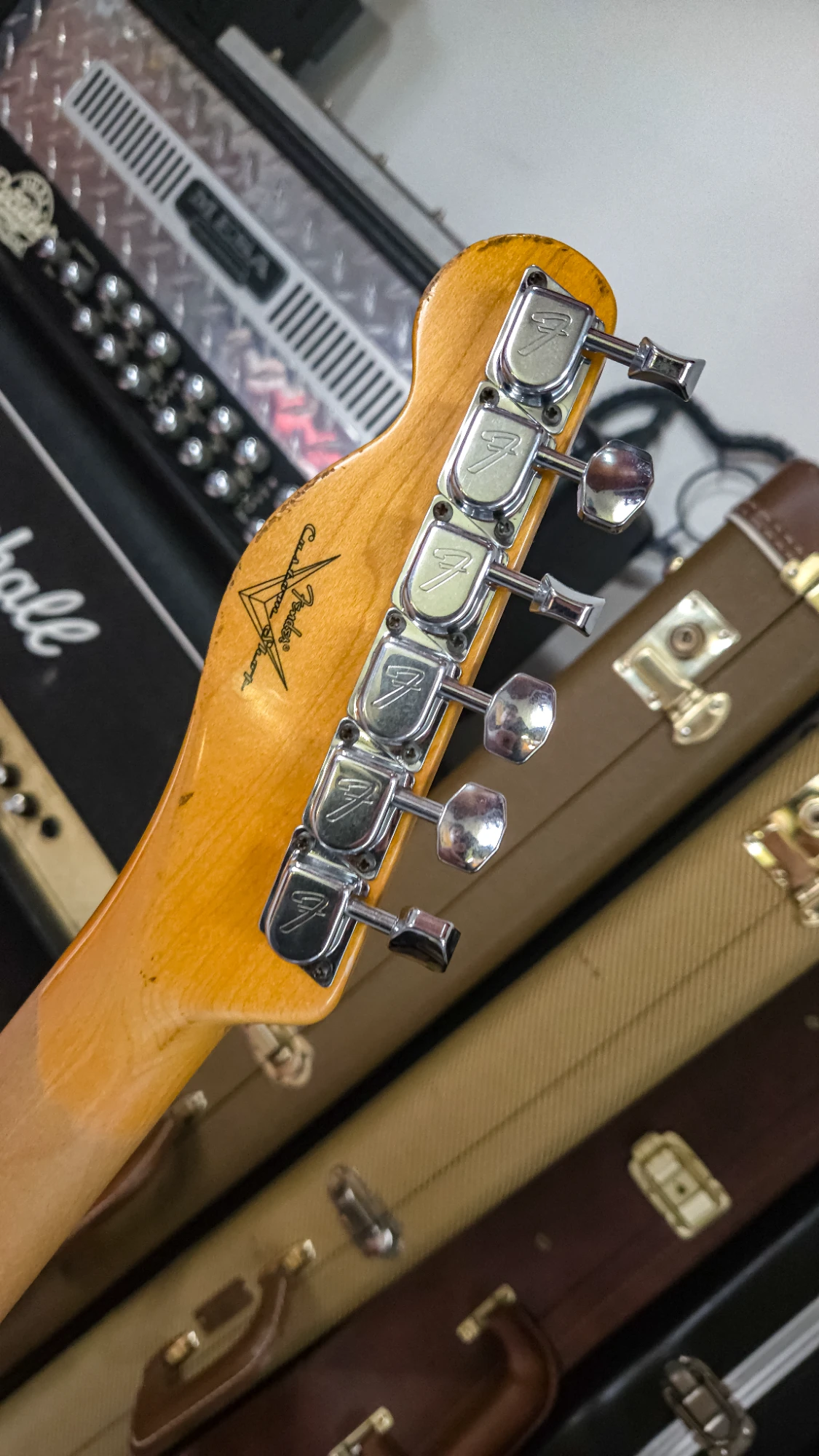 Fender Telecaster 67 Custom Shop Heavy Relic 2013 - Vista 11