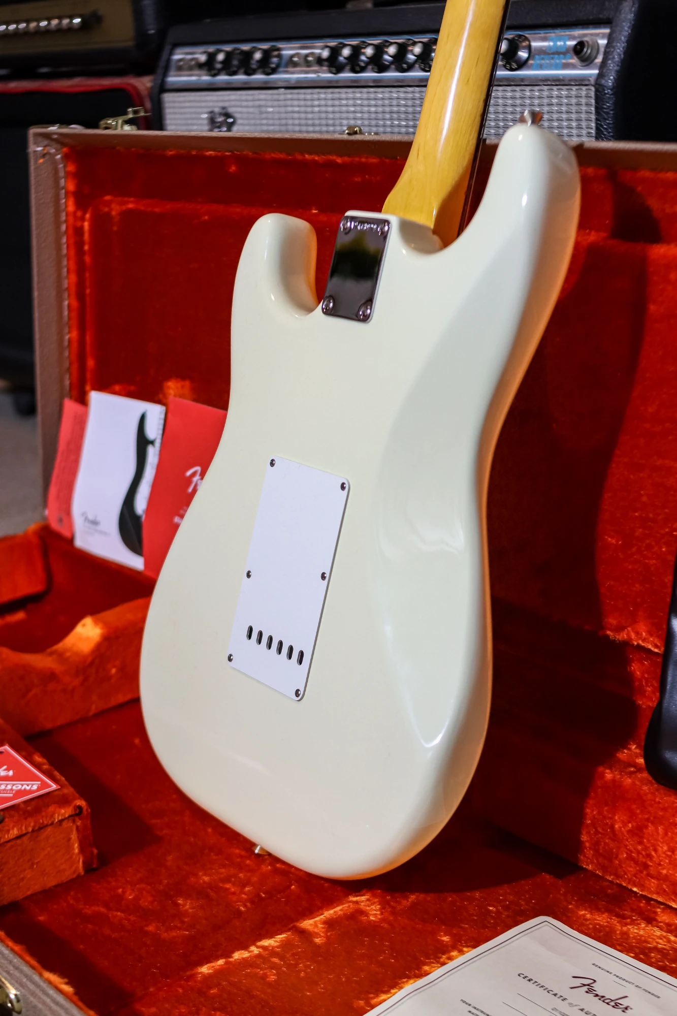 Fender Stratocaster American Vintage  II Olympic White - Vista 12