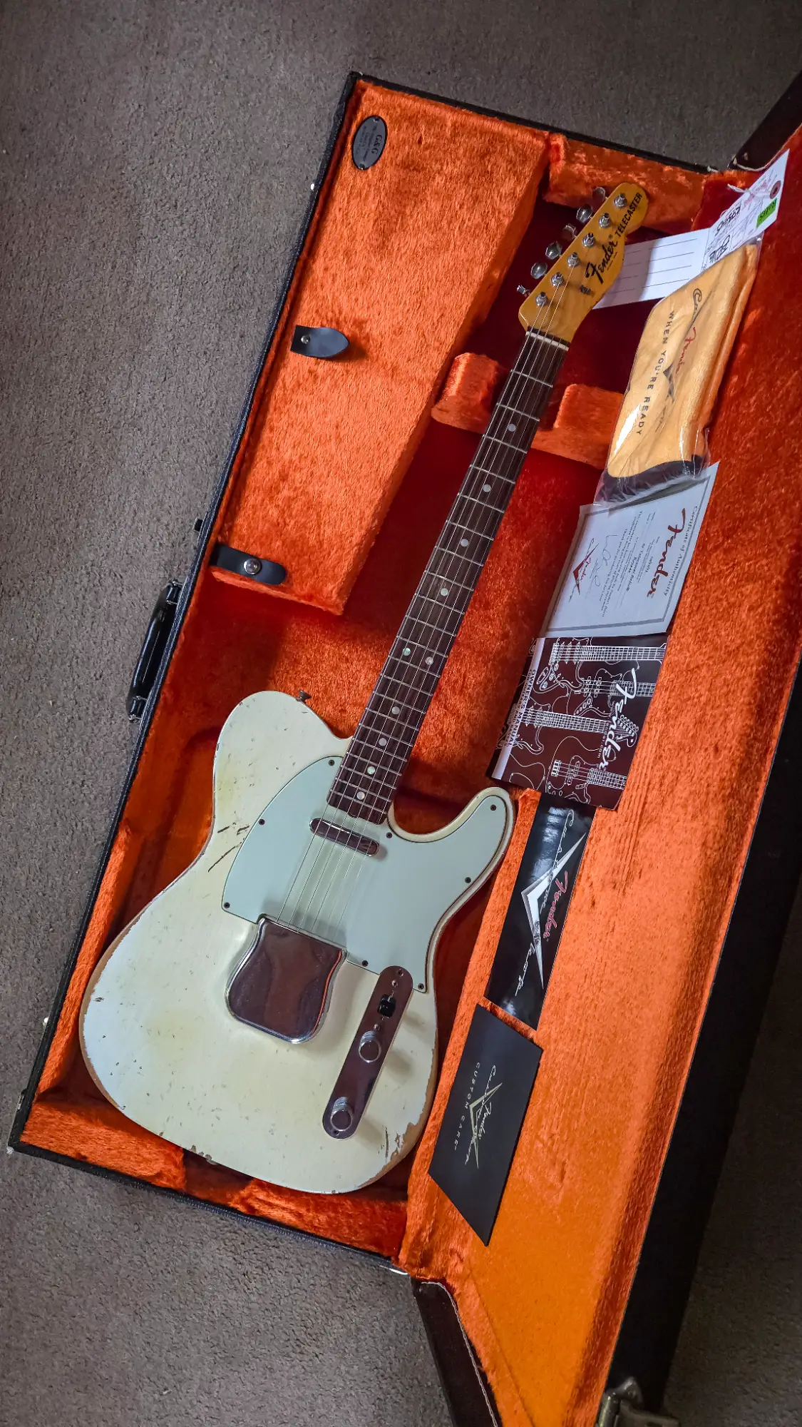 Fender Telecaster 67 Custom Shop Heavy Relic 2013