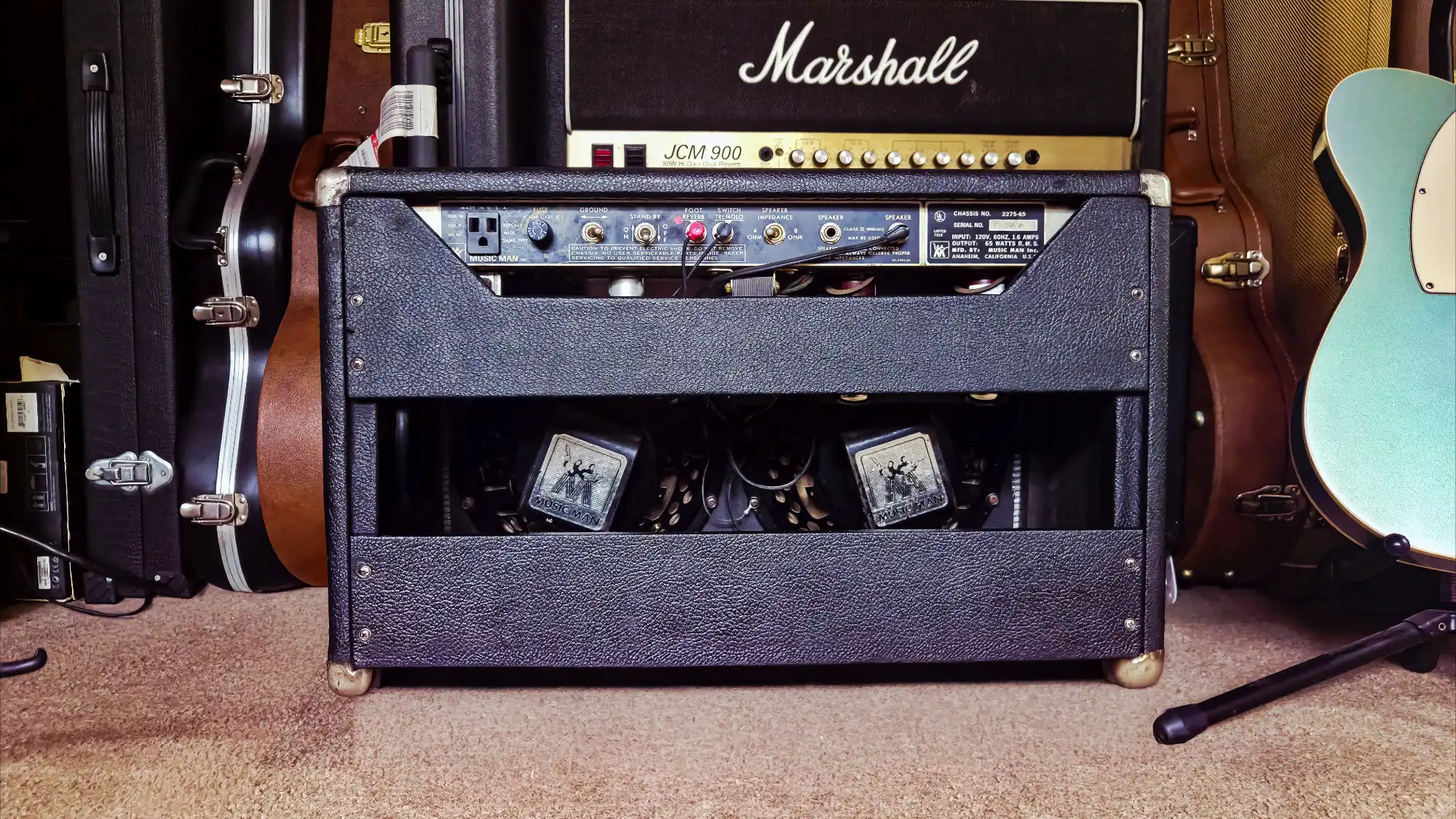 Musicman Sixty-Five 1979 - Vista 11