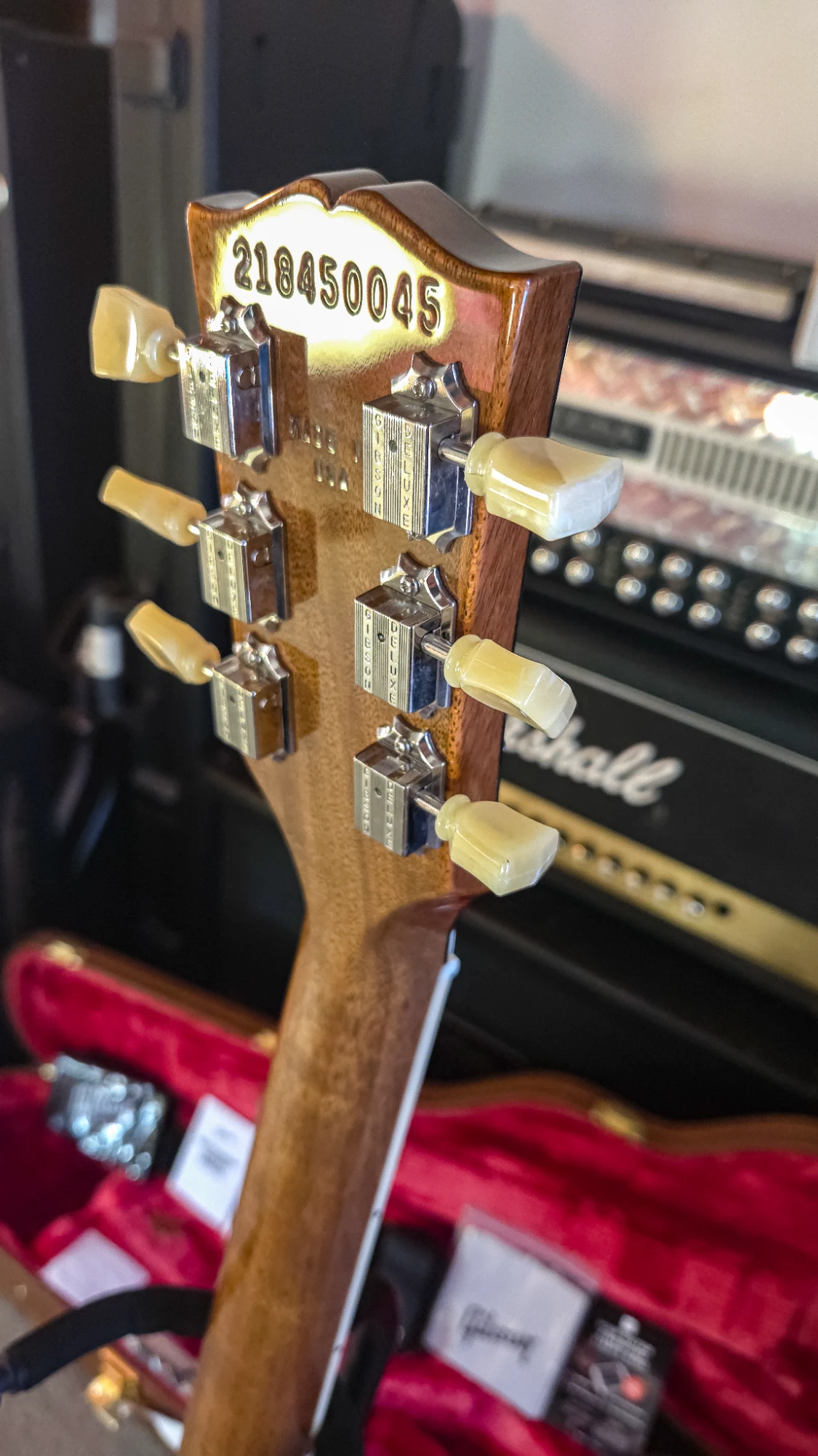 Gibson Les Paul Double Trouble Vintage Honey Burst  2025 - Vista 15