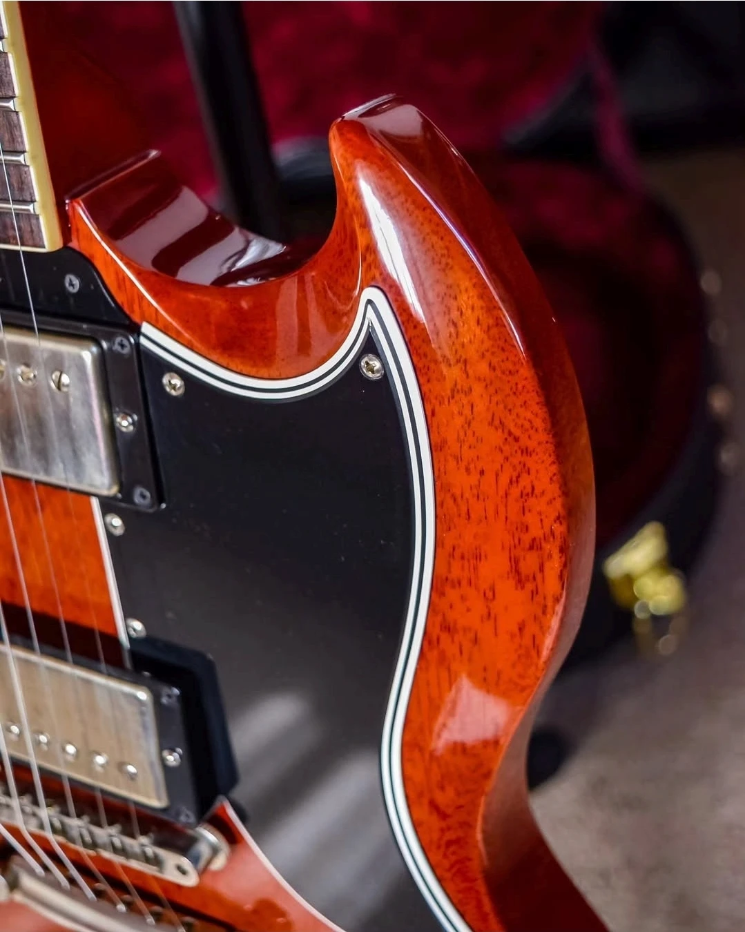 Gibson Custom Shop Sg - Les Paul (VOS)  Ri 61. Cherry Red - Vista 4