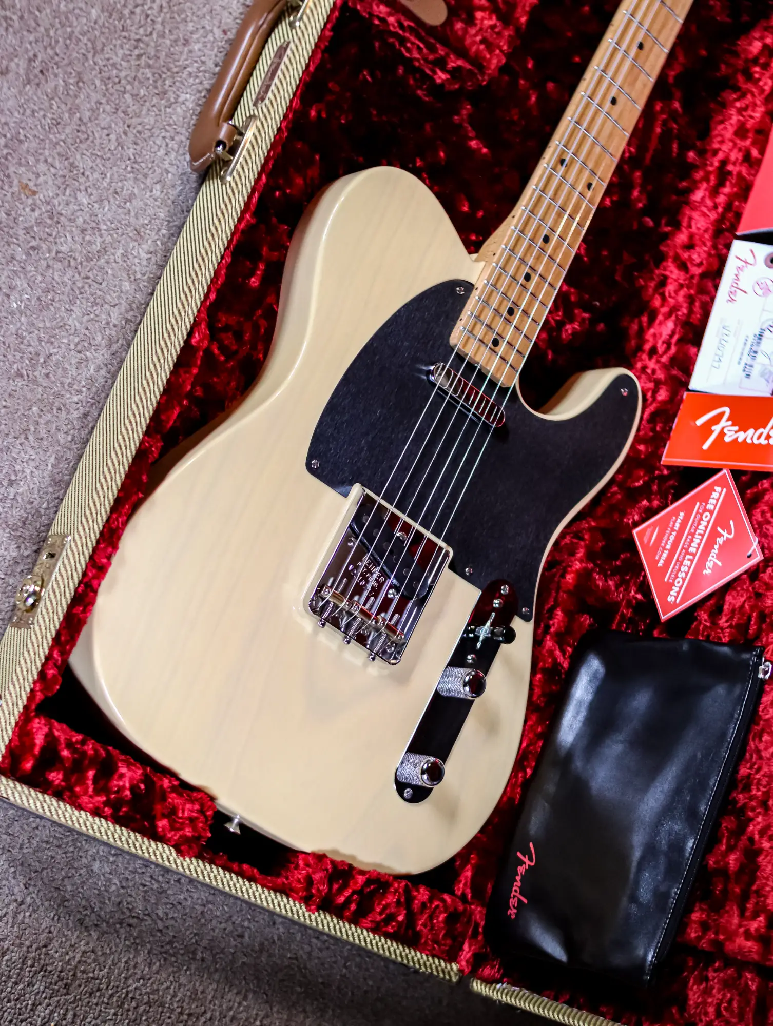Fender Eddies guitars exclusive Telecaster  American original 50s - Vista 2