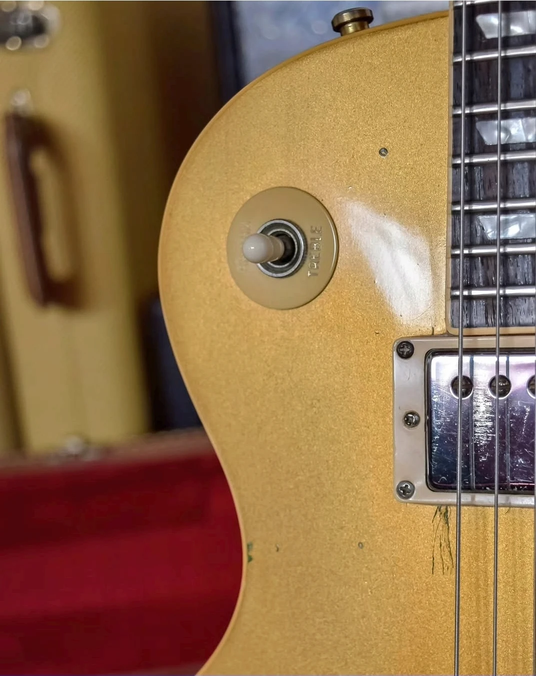 Gibson Les Paul. Standard Gold Top 1978 - Vista 5