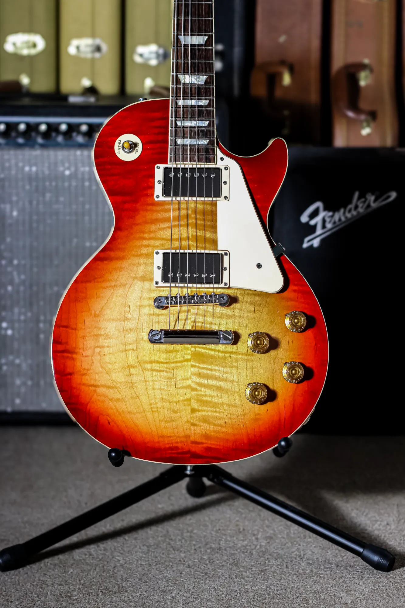 Gibson Les Paul Standard 50s  Heritage Cherry Sunburst - Vista 8