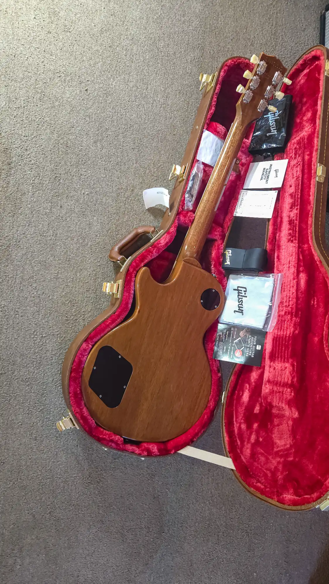 Gibson Les Paul Double Trouble Vintage Honey Burst  2025 - Vista 11