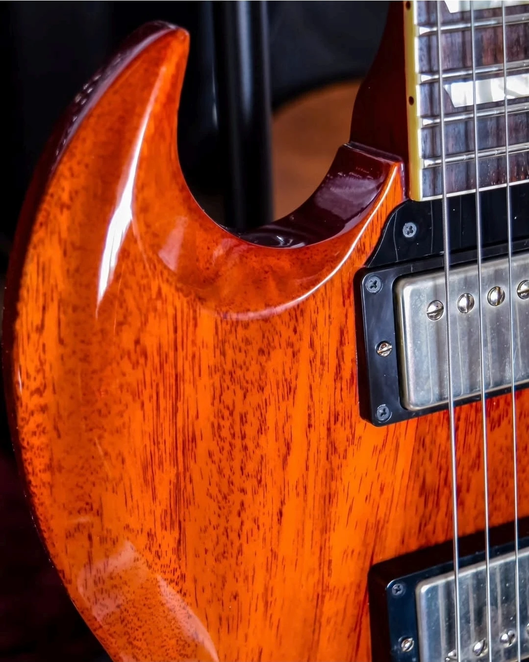 Gibson Custom Shop Sg - Les Paul (VOS)  Ri 61. Cherry Red - Vista 3