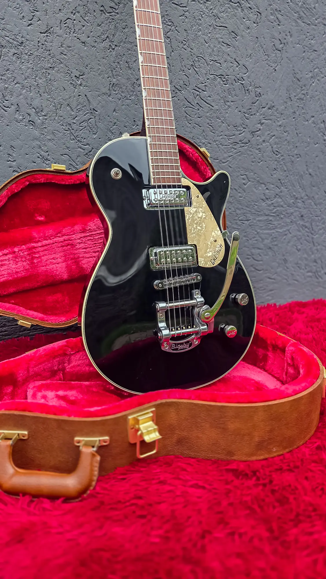 Gretsch G5235T Jet Pro 2008 "BLACK" |Bigsby B50 (125 Anniversary) - Vista 3