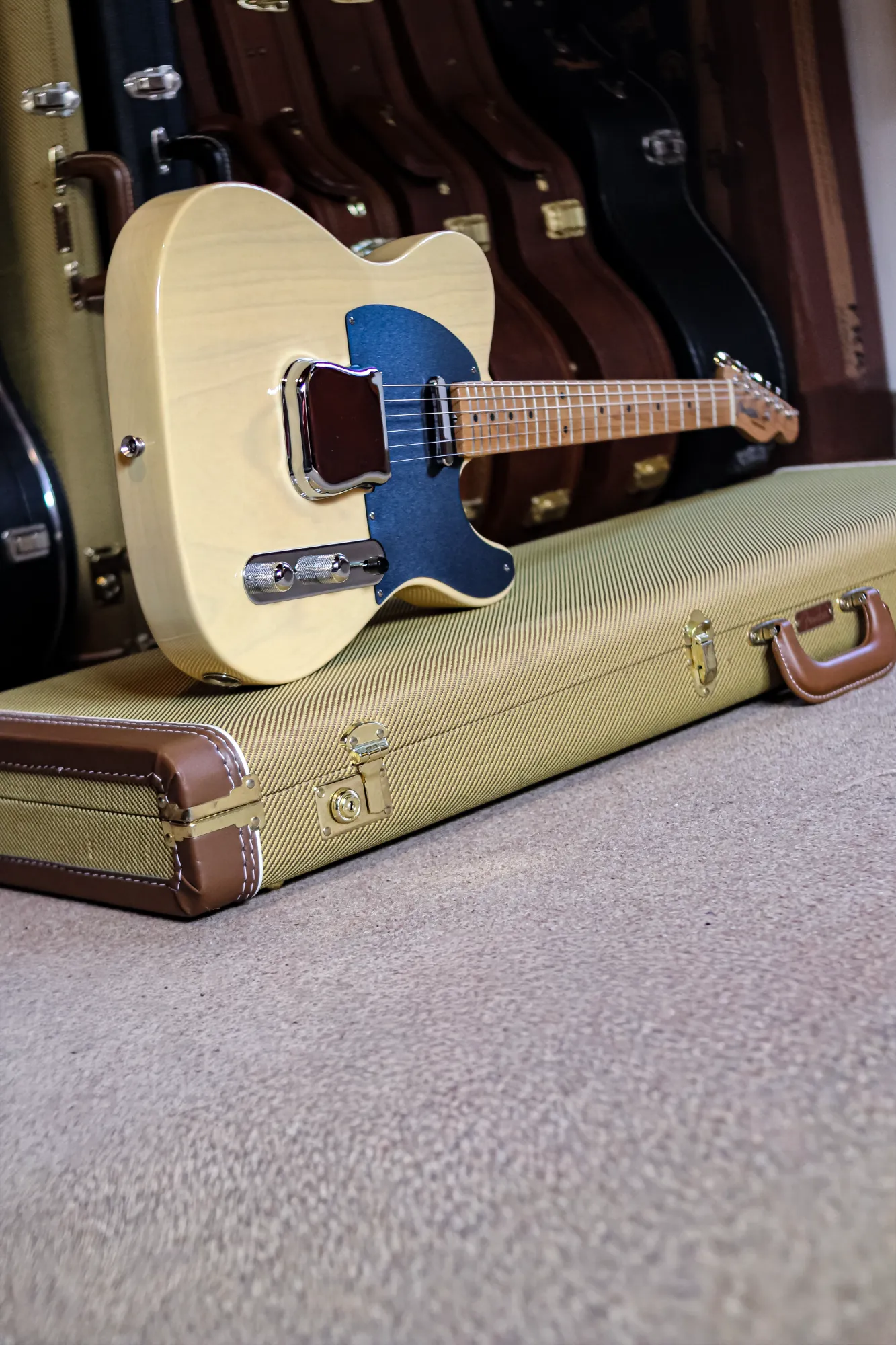 Fender Eddies guitars exclusive Telecaster  American original 50s - Vista 17