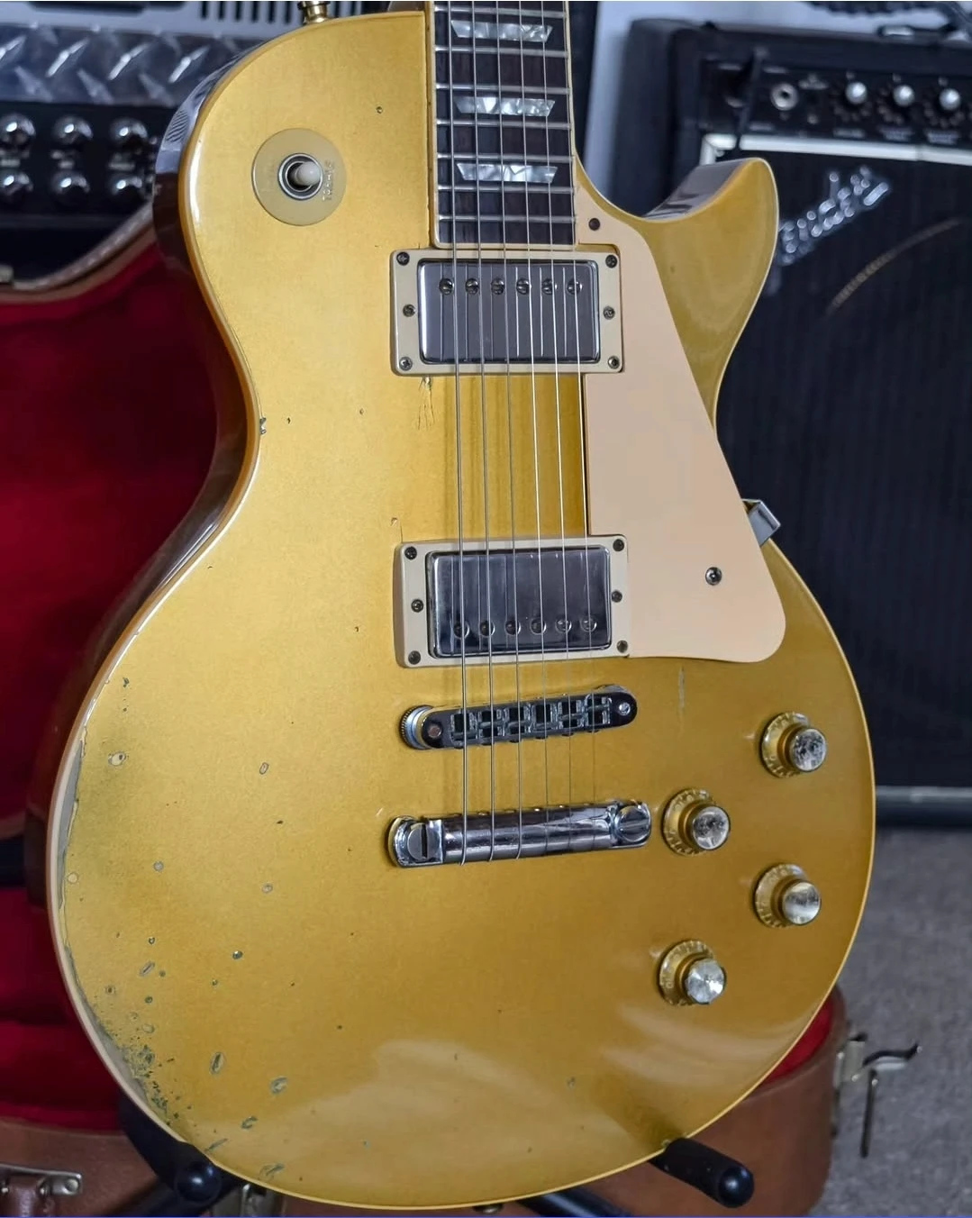 Gibson Les Paul. Standard Gold Top 1978 - Vista 6