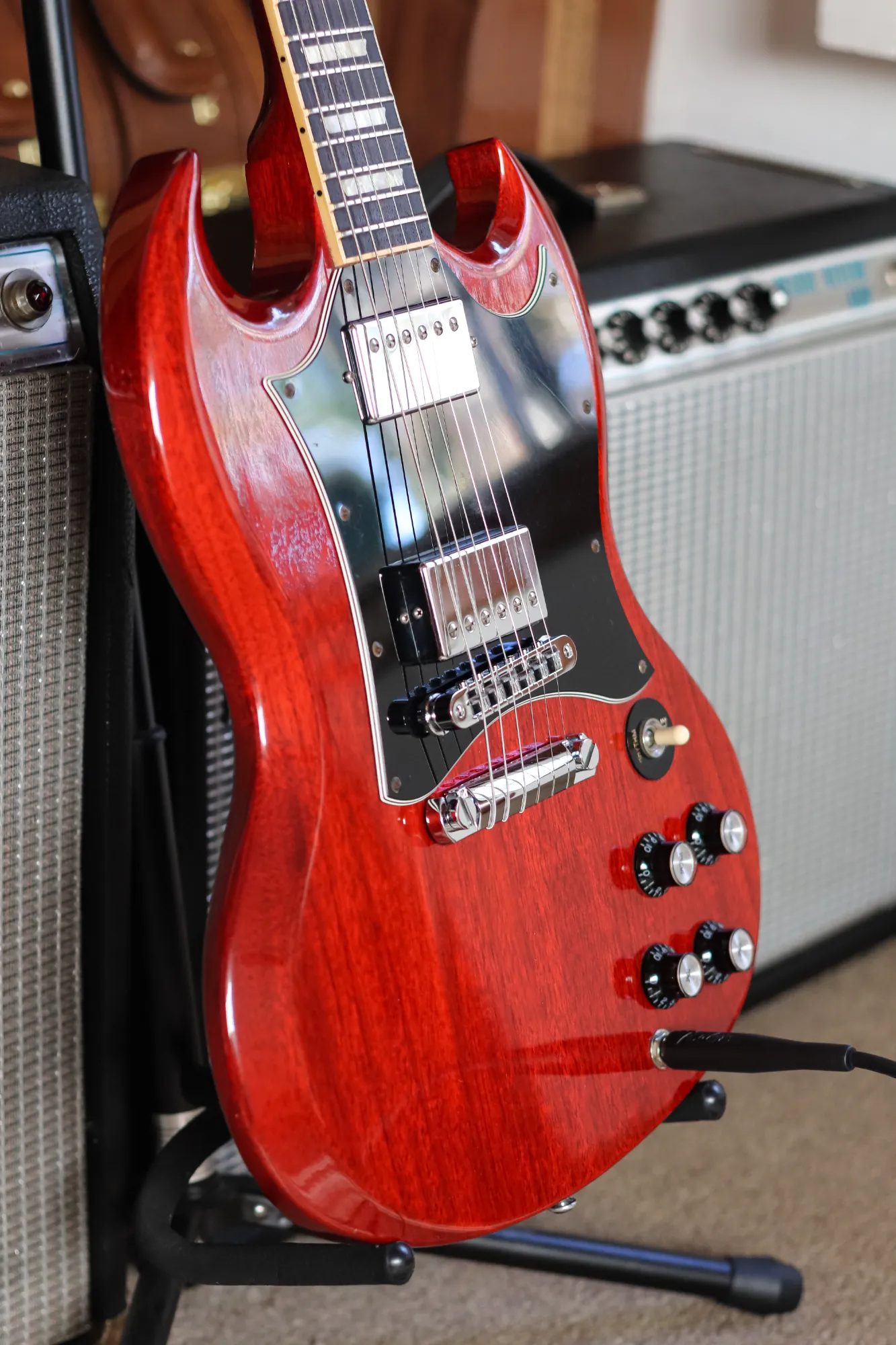 Gibson SG Standard Heritage Cherry - Vista 6