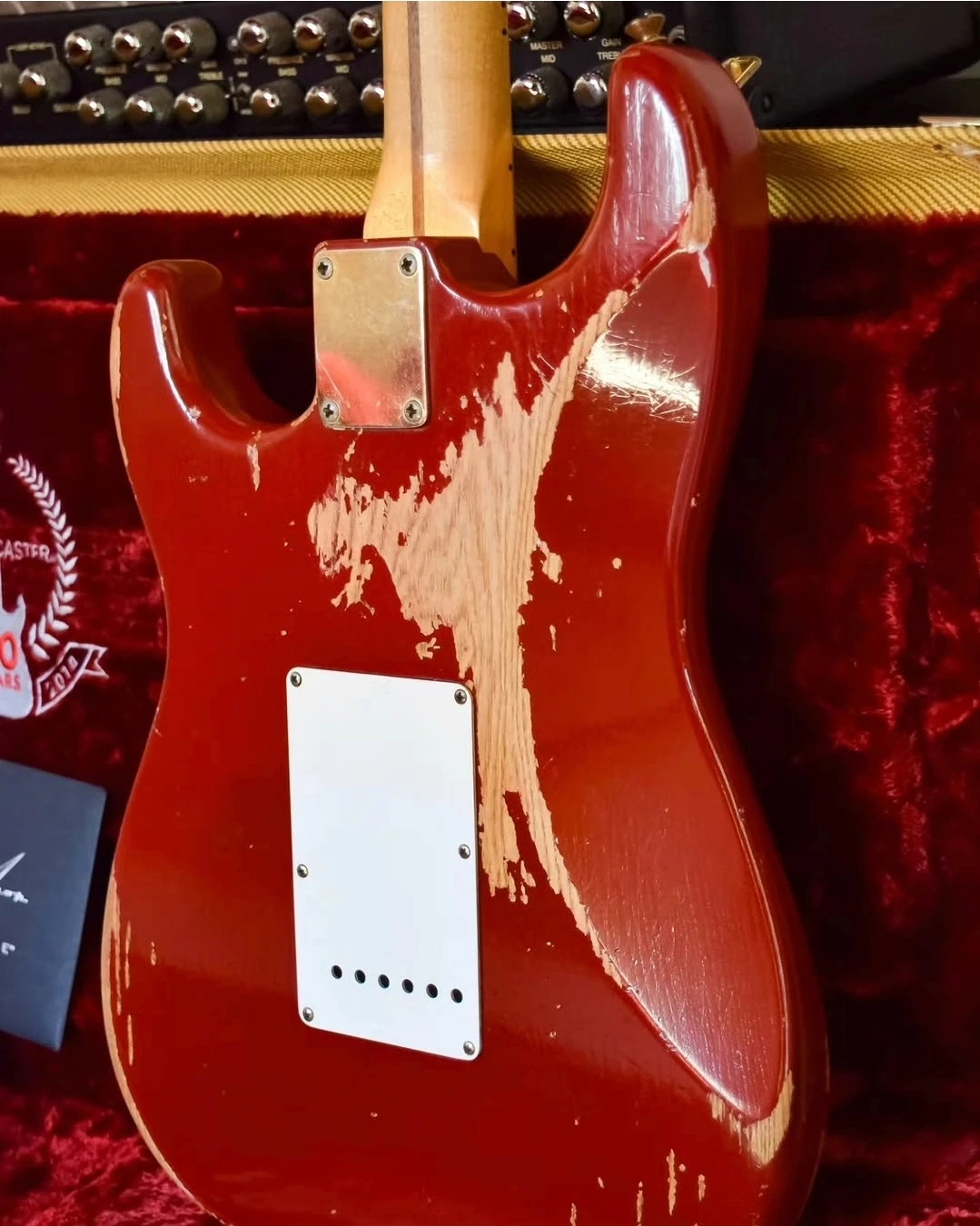 Fender Stratocaster 54 Custom Shop  60 Anniversary  Maple Fingerboard - Vista 6