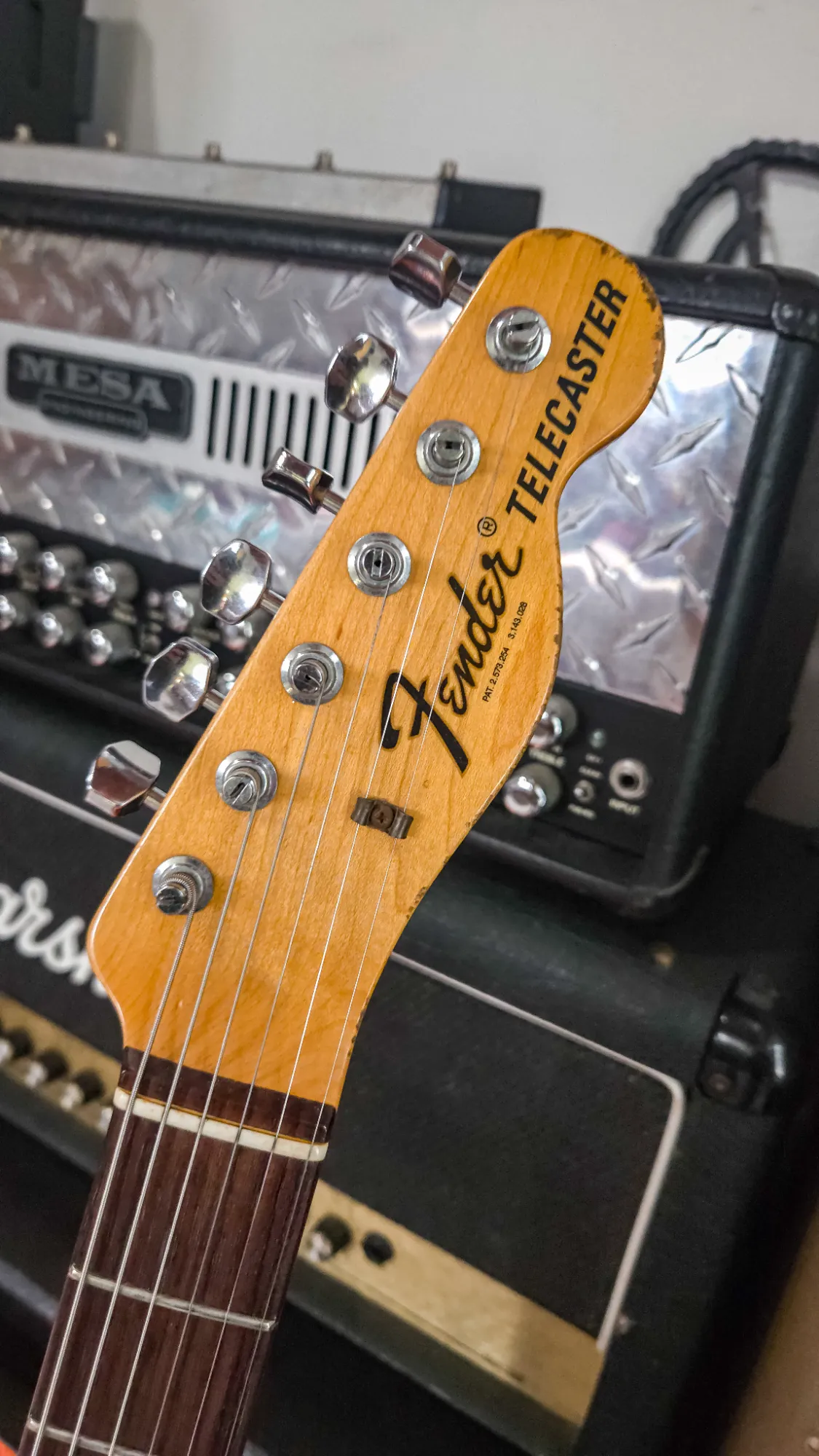 Fender Telecaster 67 Custom Shop Heavy Relic 2013 - Vista 7