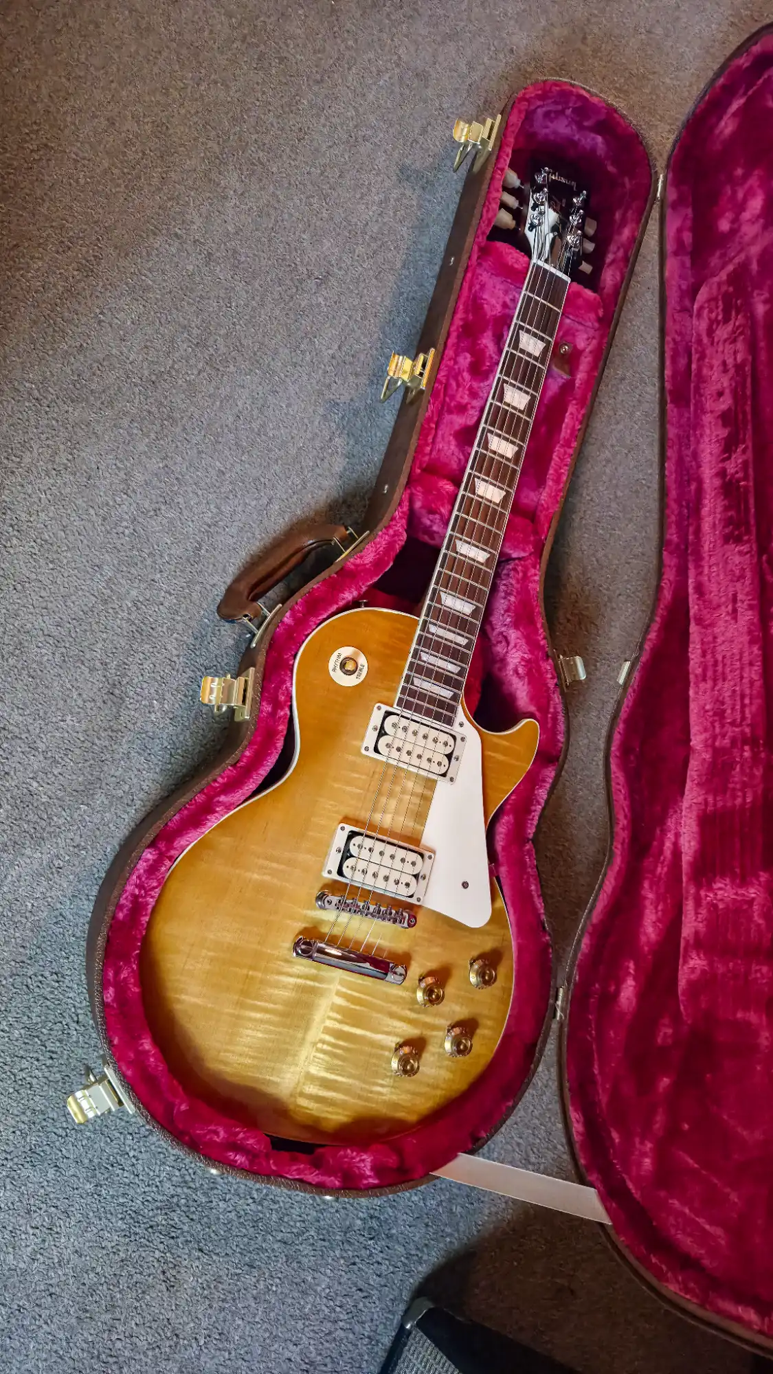 Gibson Les Paul Double Trouble Vintage Honey Burst  2025 - Vista 16