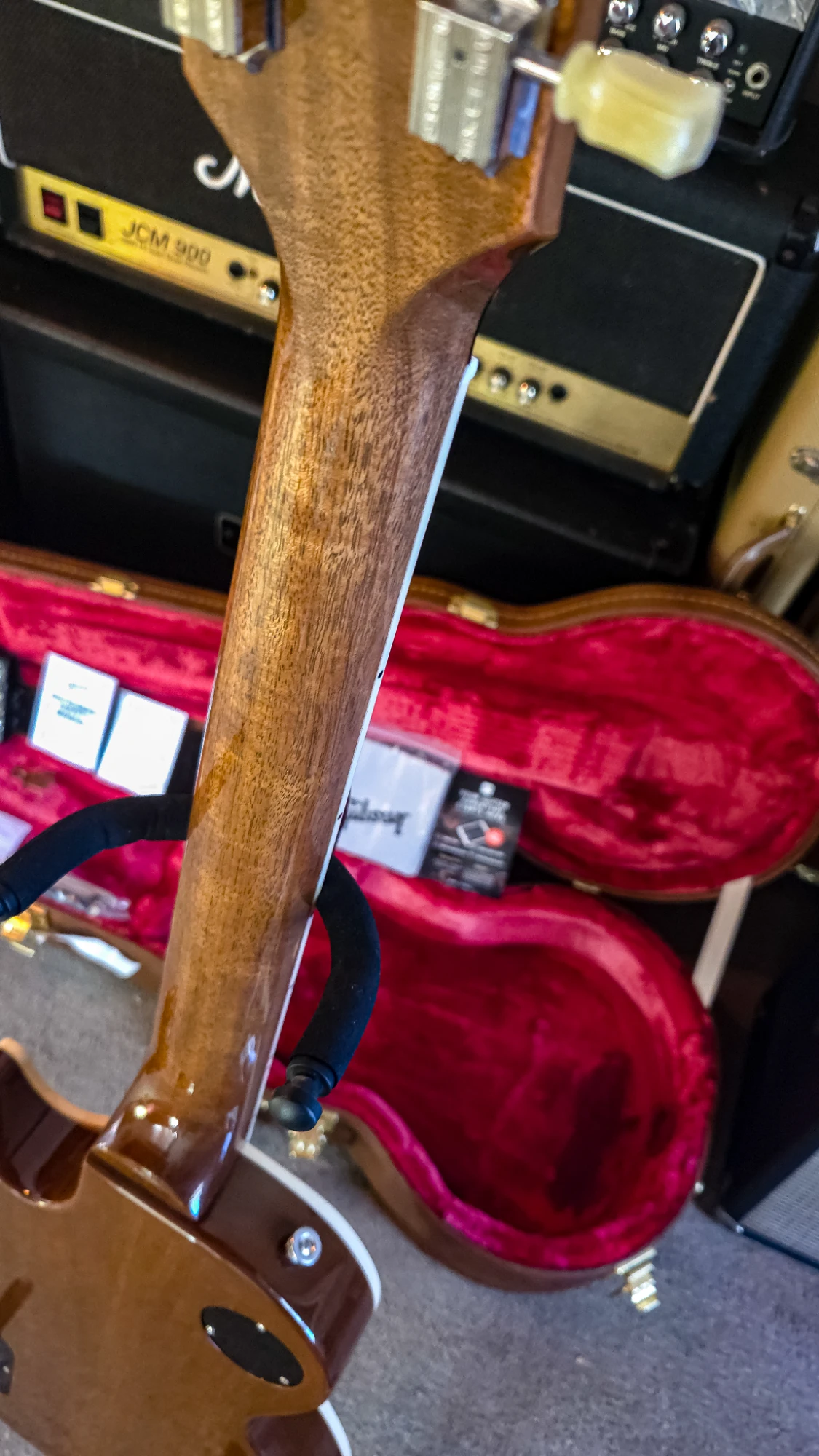 Gibson Les Paul Double Trouble Vintage Honey Burst  2025 - Vista 14