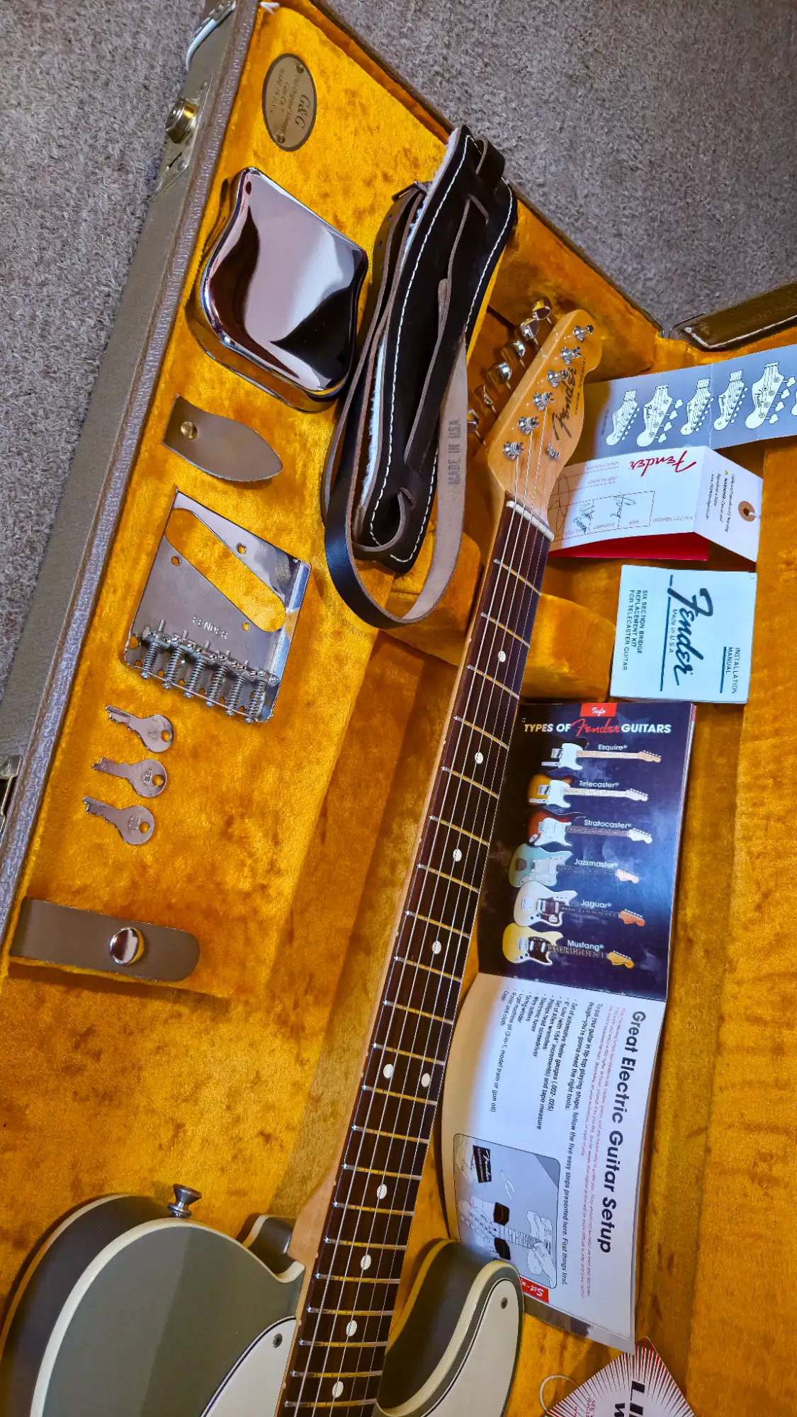 Fender Avri Telecaster Custom 62 - Vista 2