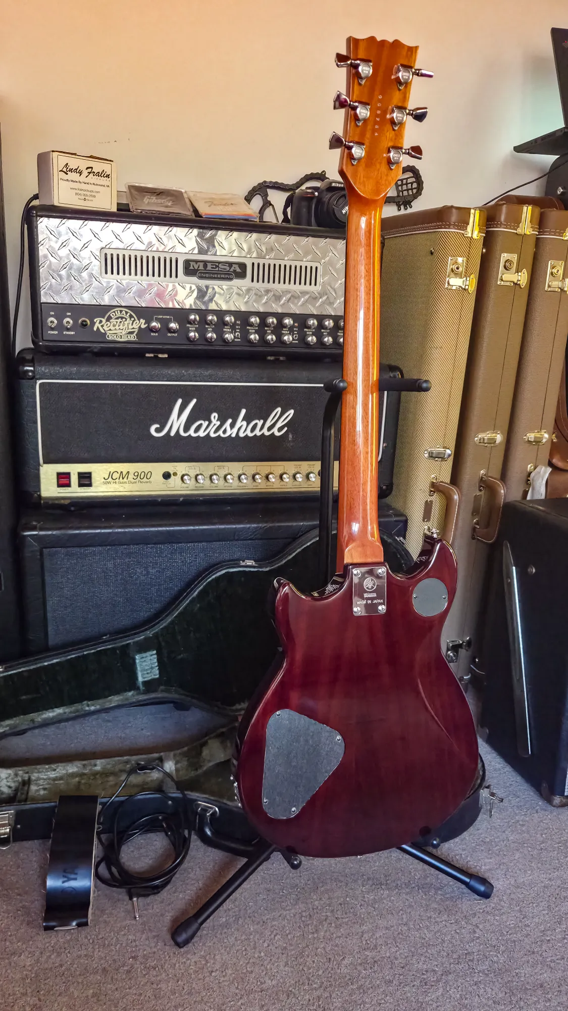 Yamaha Super Flighter 500 Brown Sunburst  1978 - Vista 11