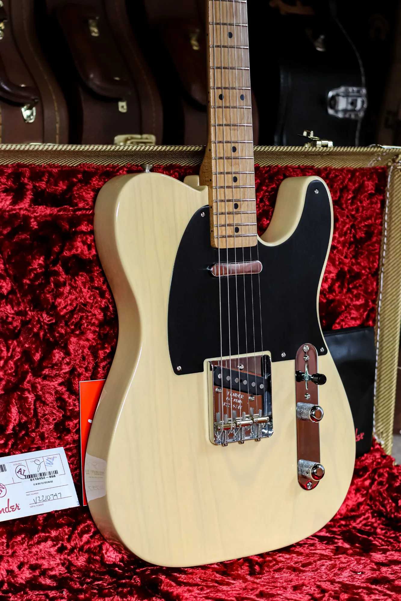 Fender Eddies guitars exclusive Telecaster  American original 50s - Vista 4